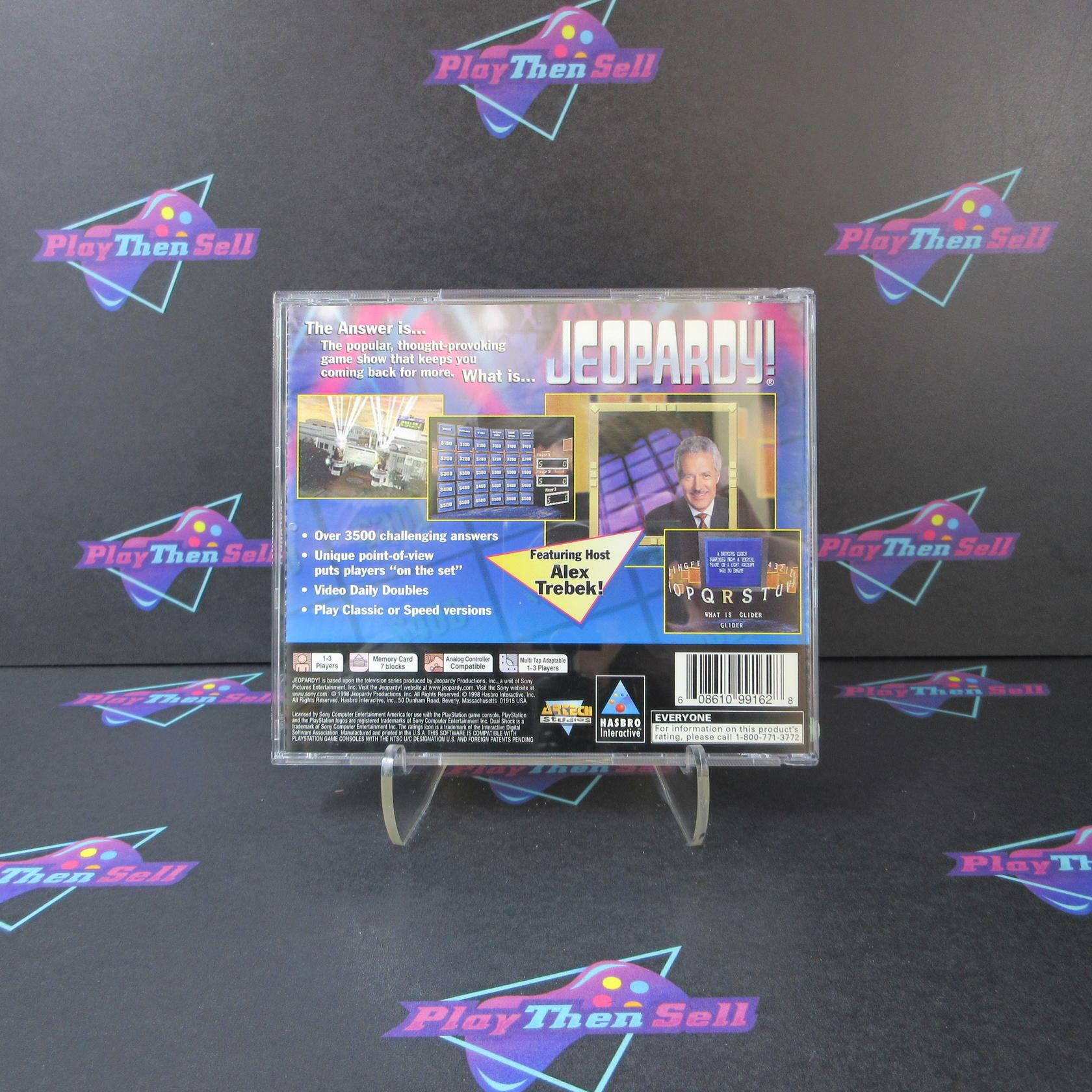 Jeopardy PS1 PlayStation 1 - Very Good