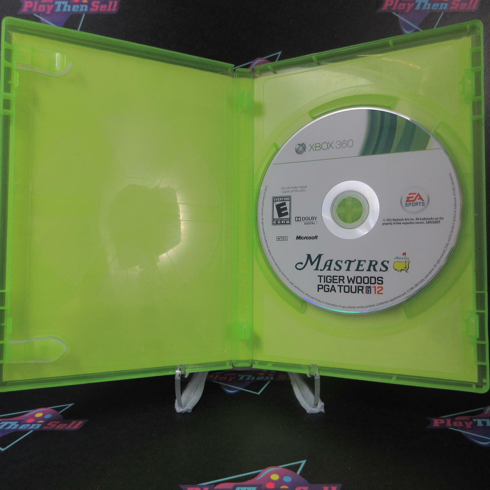 Tiger Woods PGA Tour 12 The Masters Xbox 360 AD/NM - Very Good
