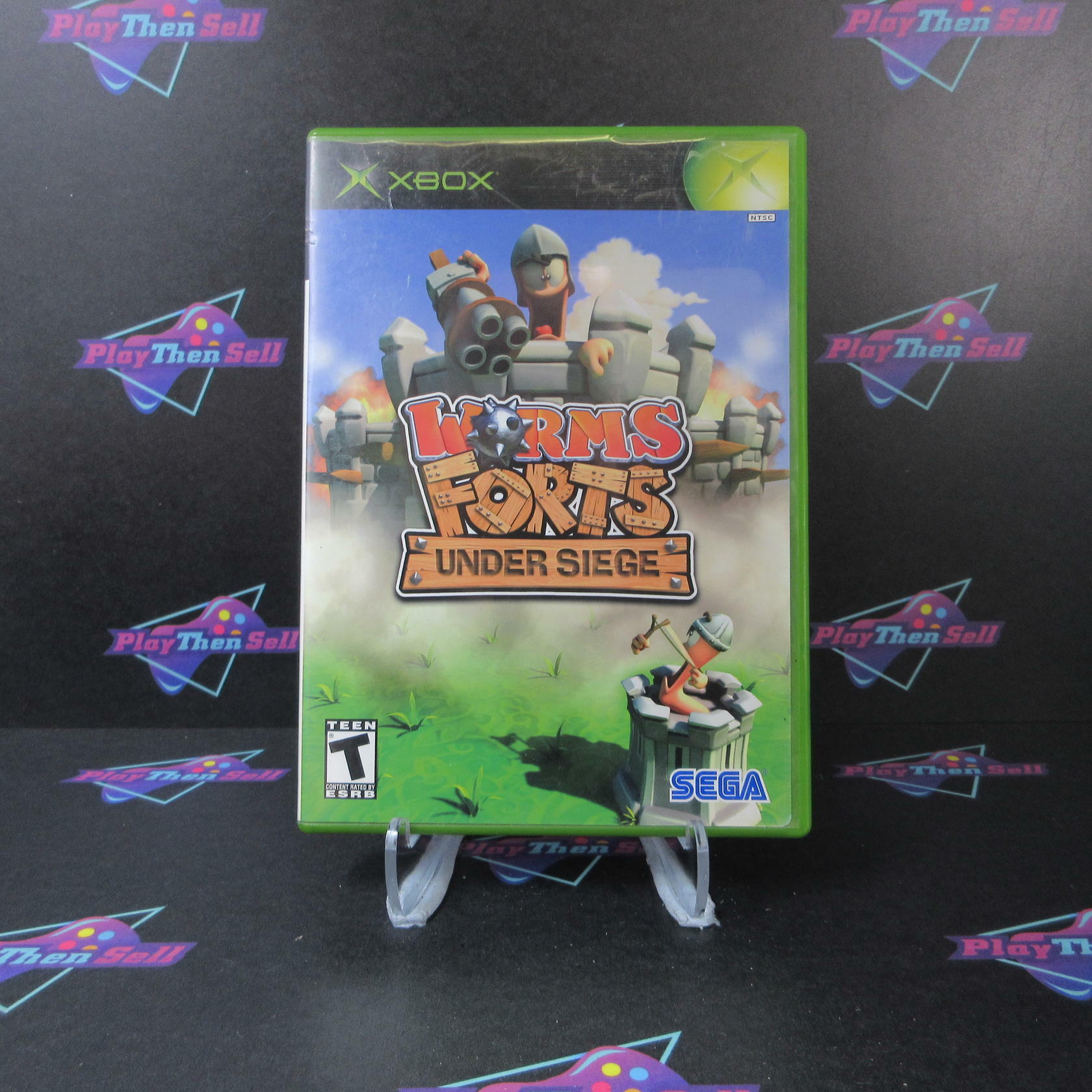 Worms Forts Under Siege - Xbox - Very Good