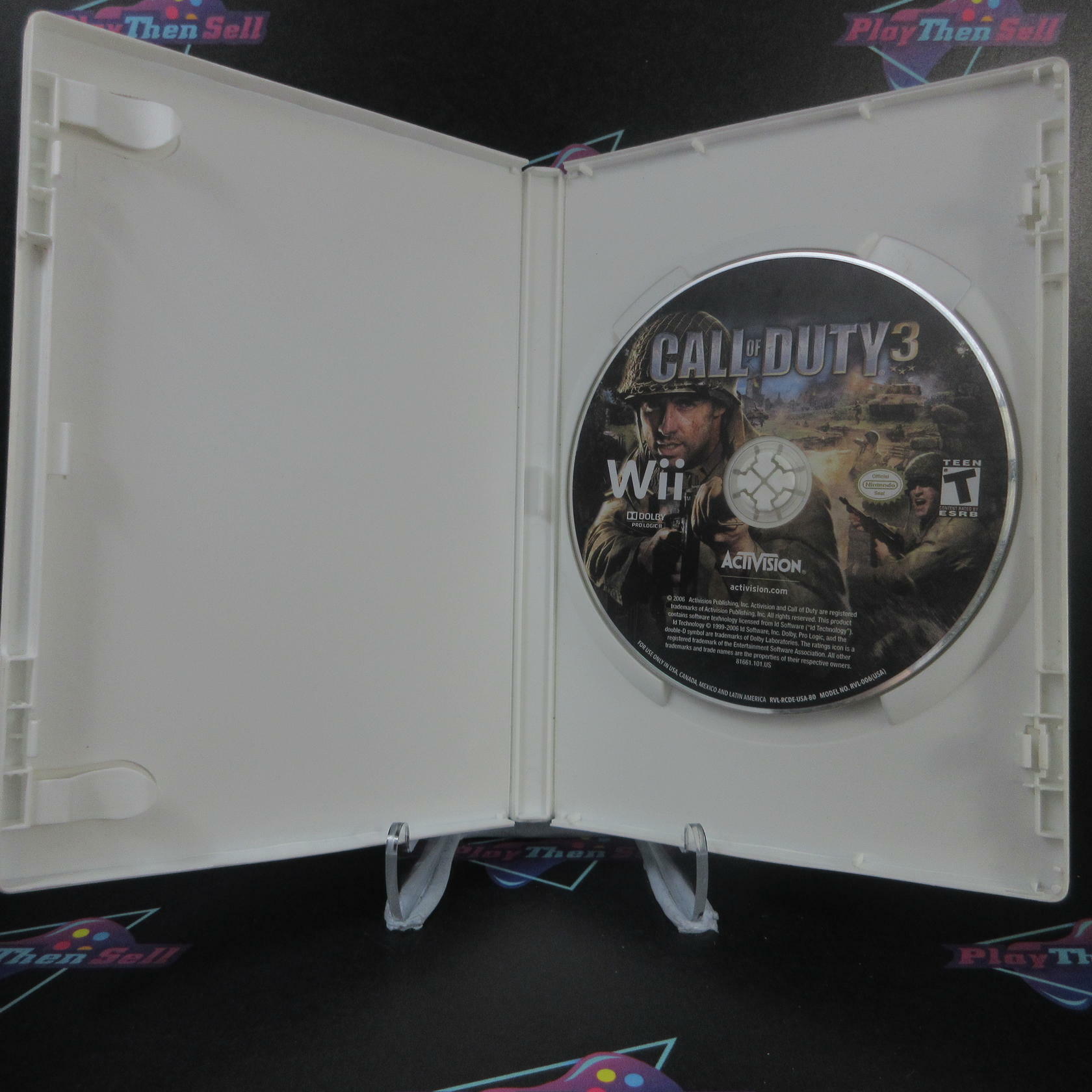 Call Of Duty 3 - Nintendo Wii - Very Good