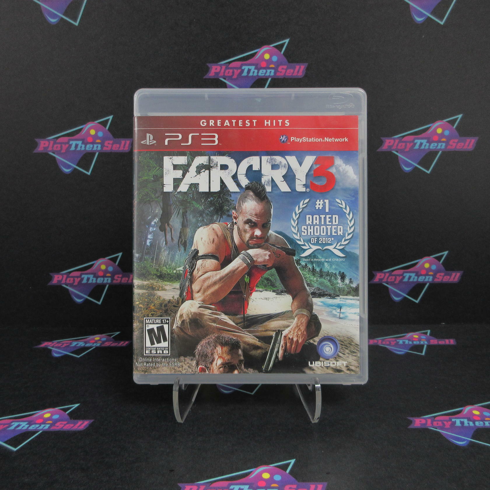 Far Cry 3 Greatest Hits PS3 PlayStation 3 AD Complete CIB - Very Good
