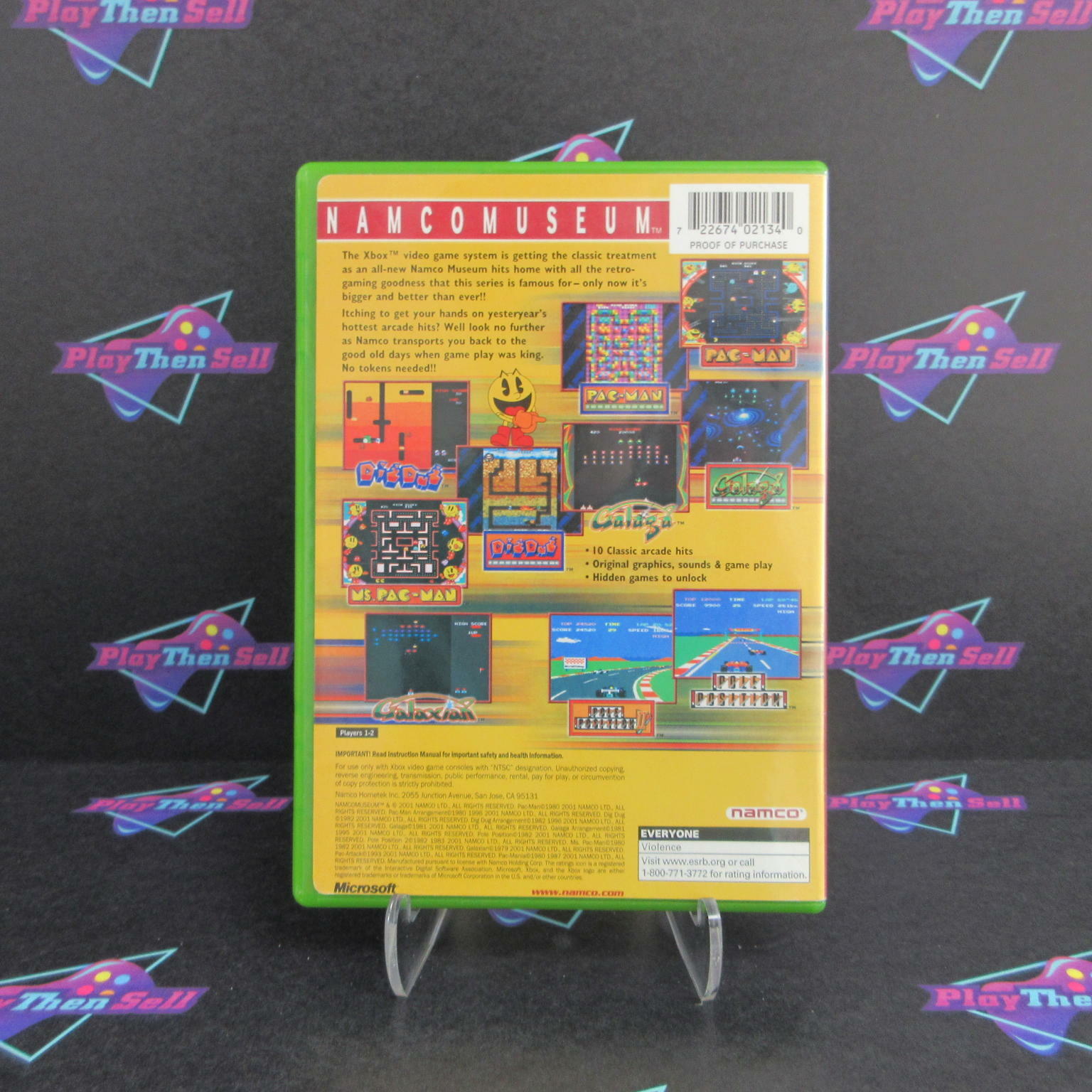 Namco Museum Xbox MD - Very Good