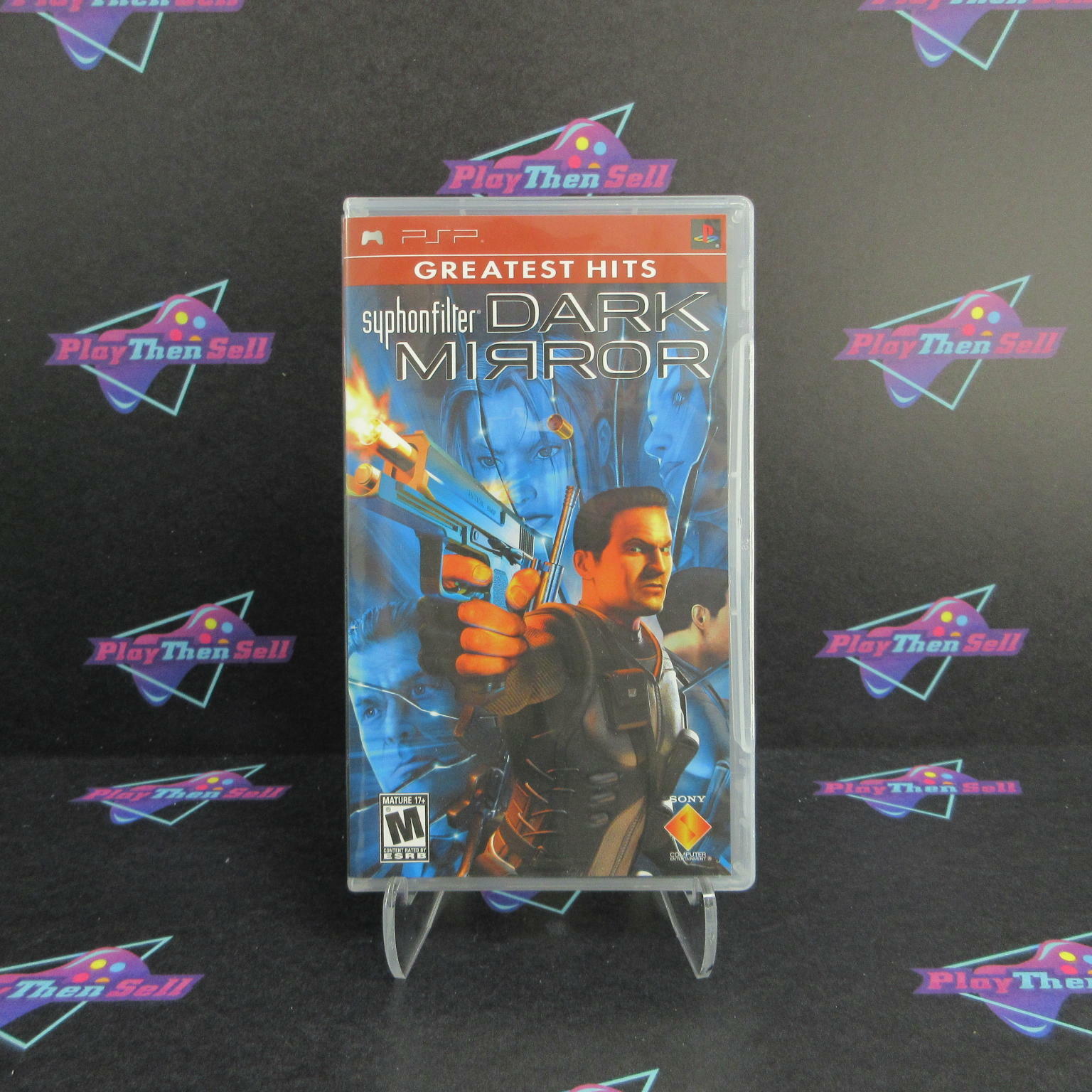 Syphon Filter Dark Mirror Sony PSP Greatest Hits - Like New