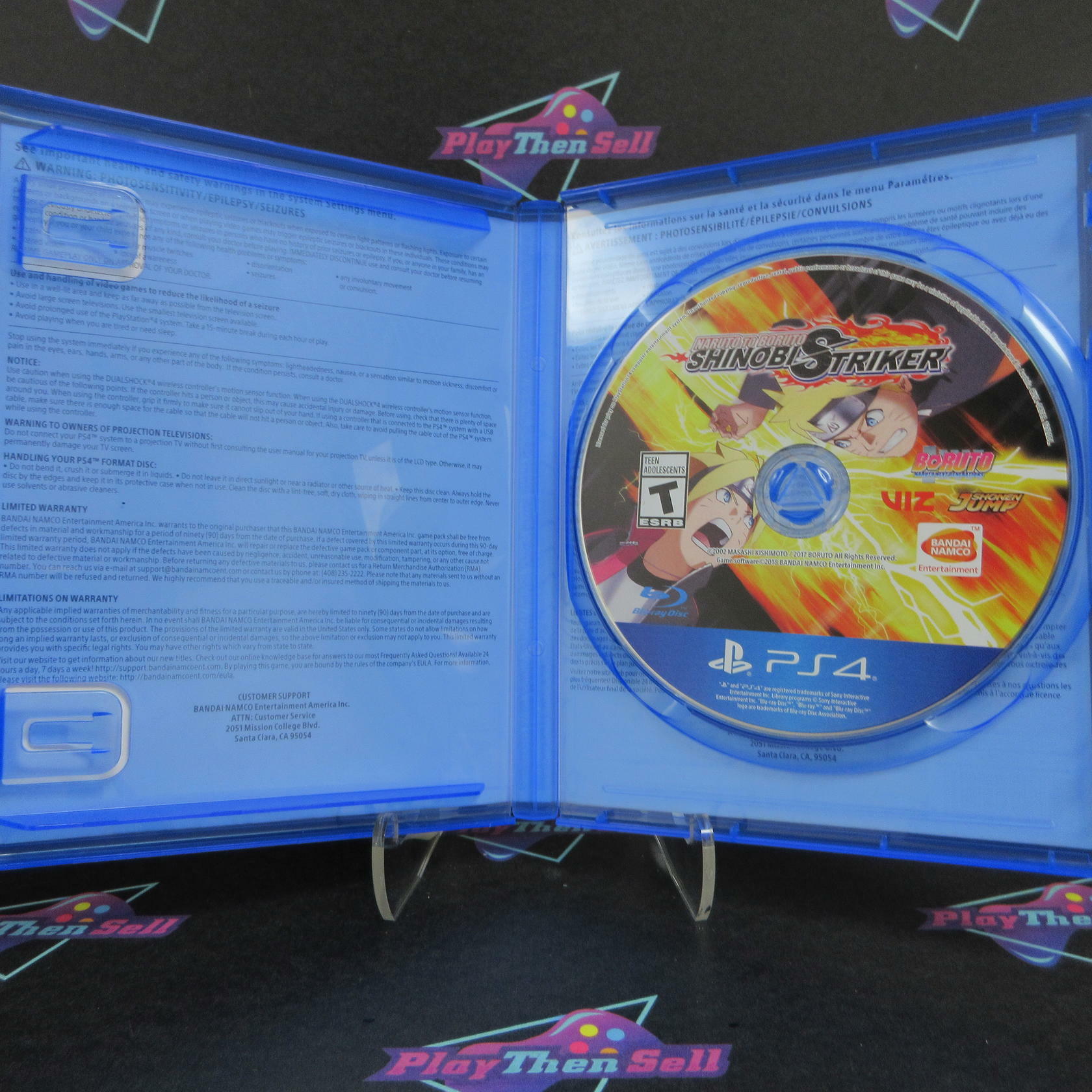 Naruto to Boruto Shinobi Striker PS4 PlayStation 4 - Like New