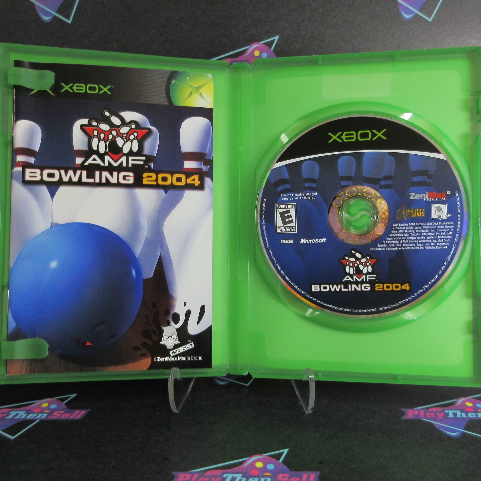 AMF Bowling 2004 Xbox + Reg Card - Like New