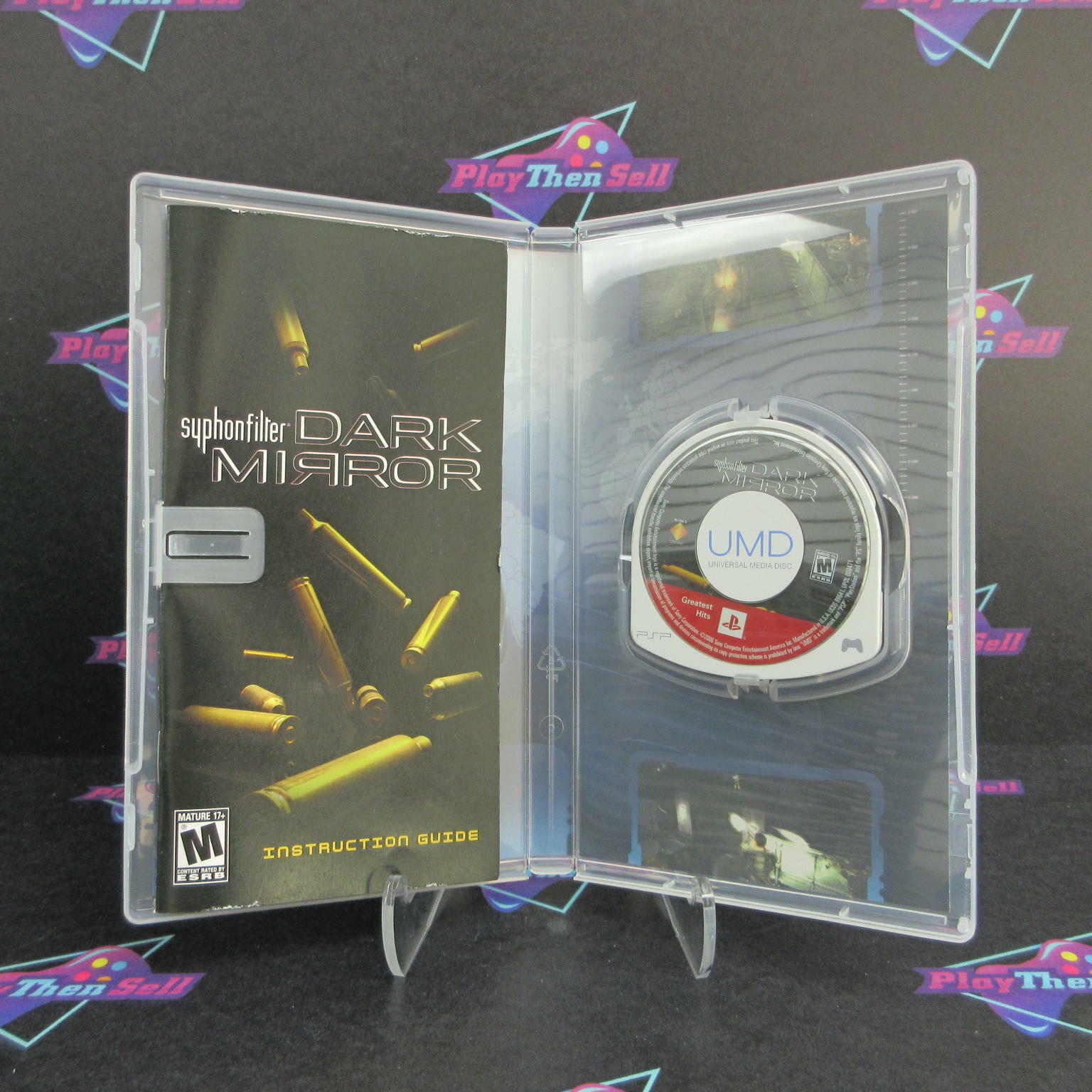 Syphon Filter Dark Mirror Sony PSP Greatest Hits - Like New