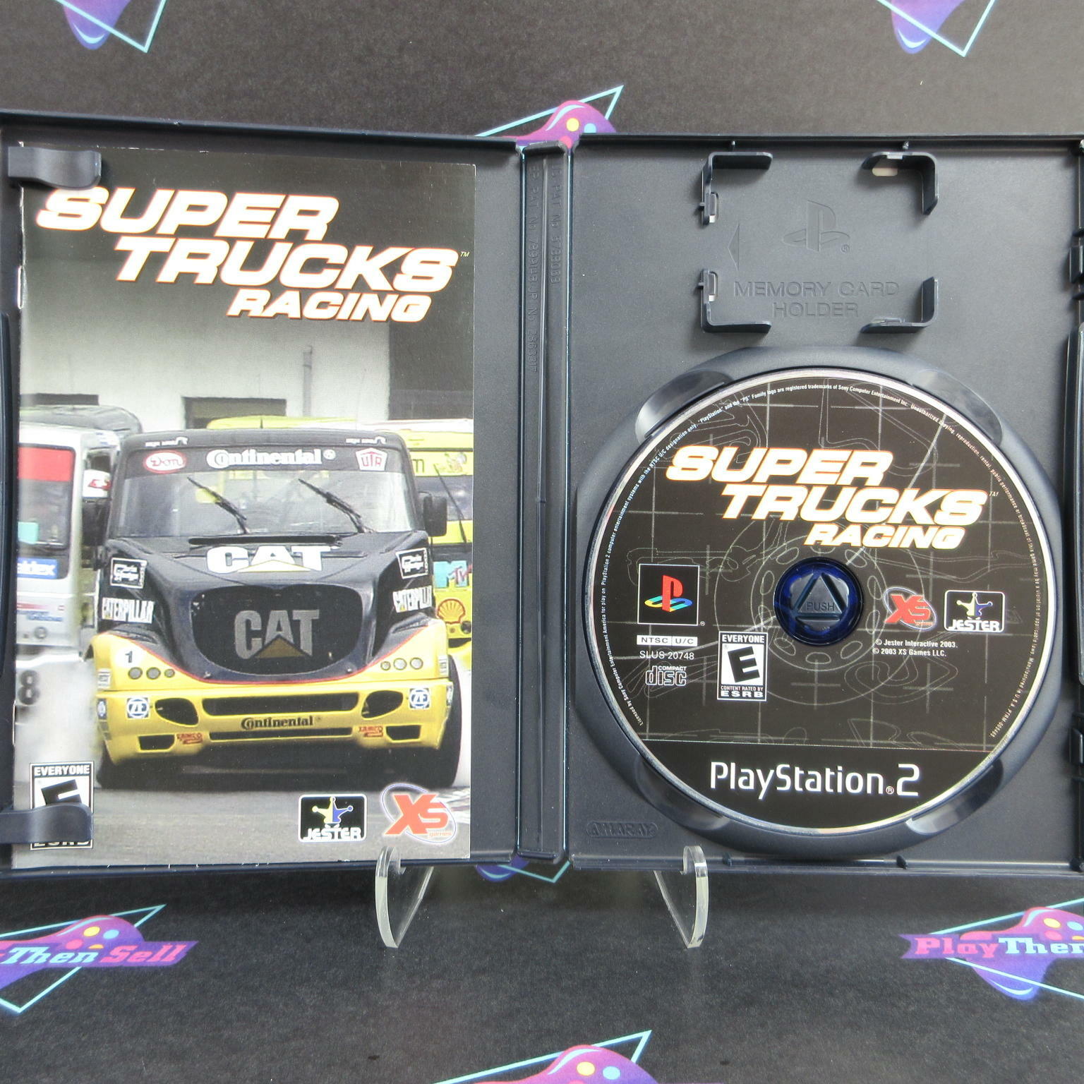 Super Trucks Racing PS2 PlayStation 2 AD Complete - Very Good