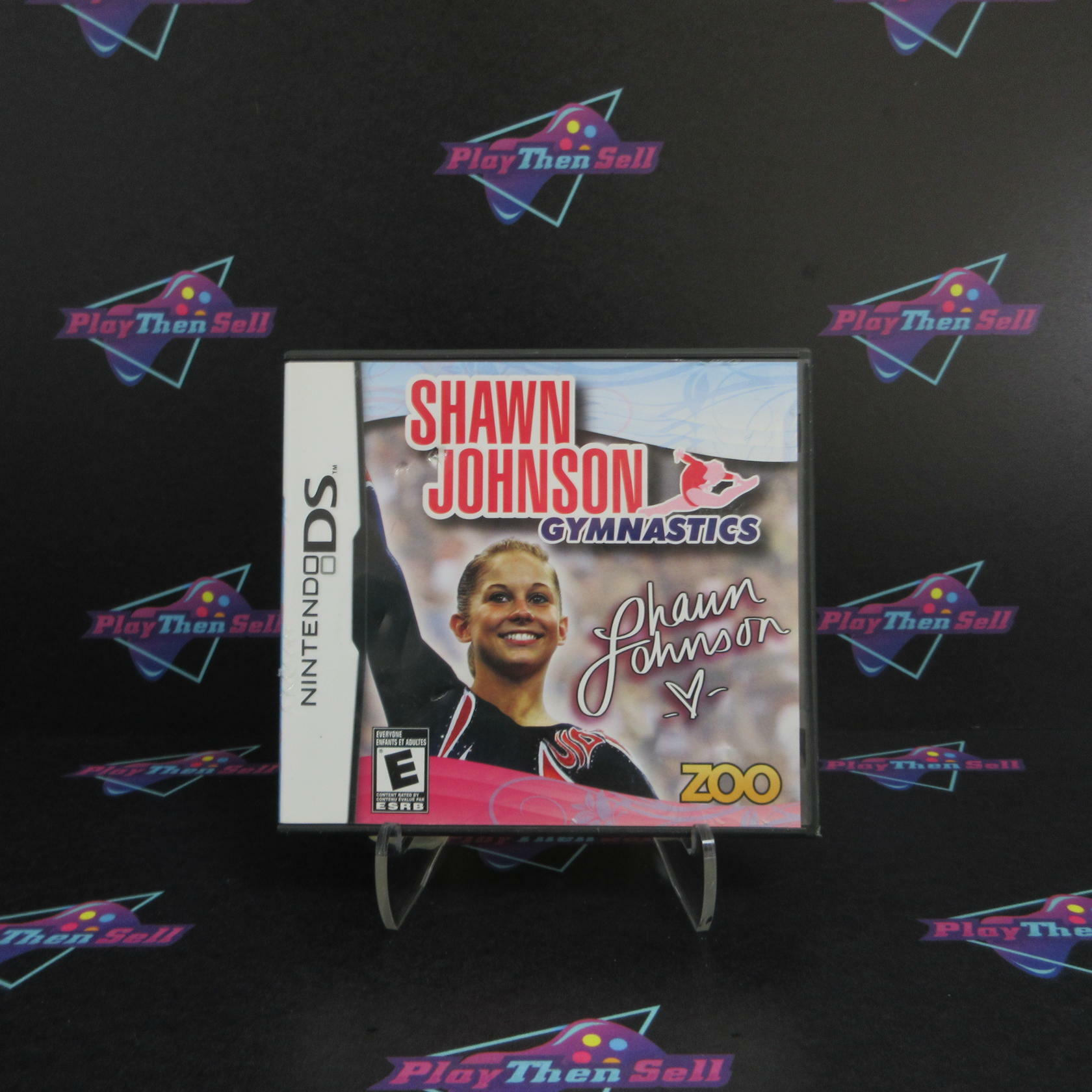 Shawn Johnson Gymnastics Nintendo DS AD - Very Good
