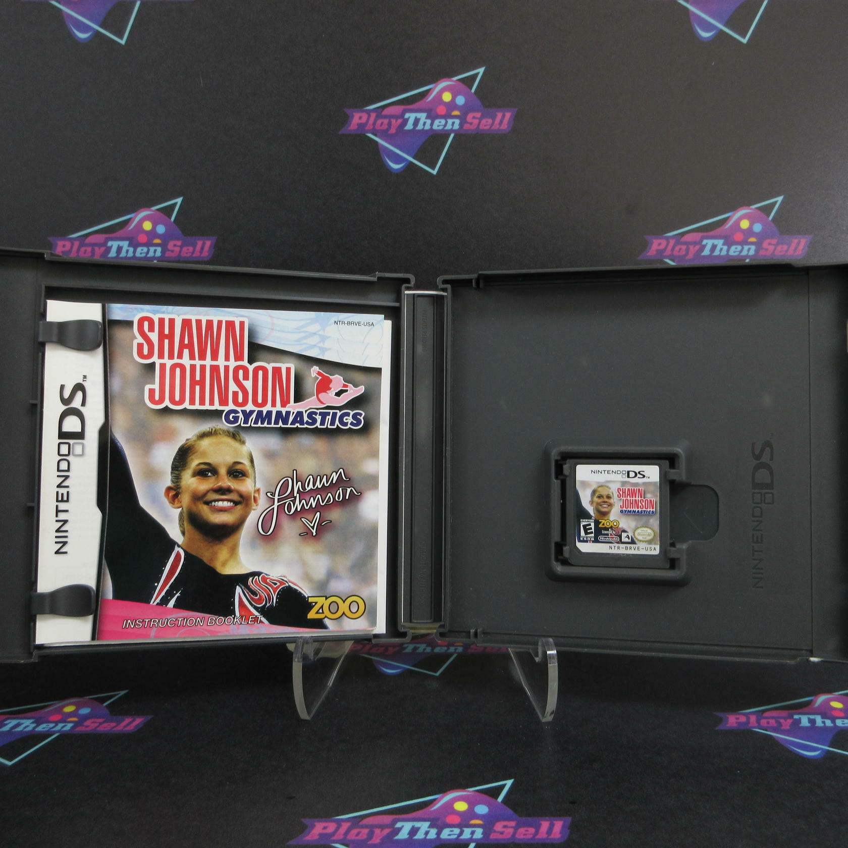 Shawn Johnson Gymnastics Nintendo DS AD - Very Good