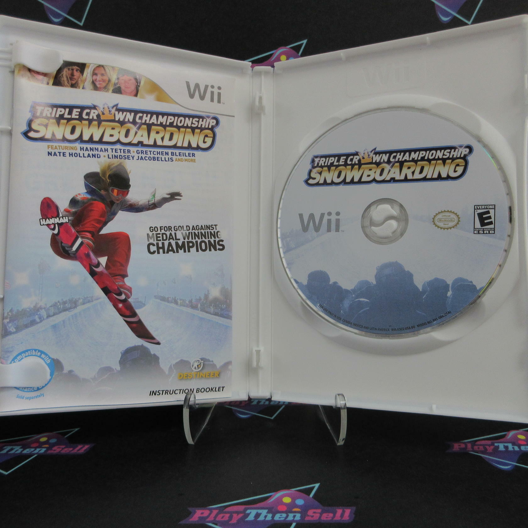 Triple Crown Snowboarding Nintendo Wii - Like New