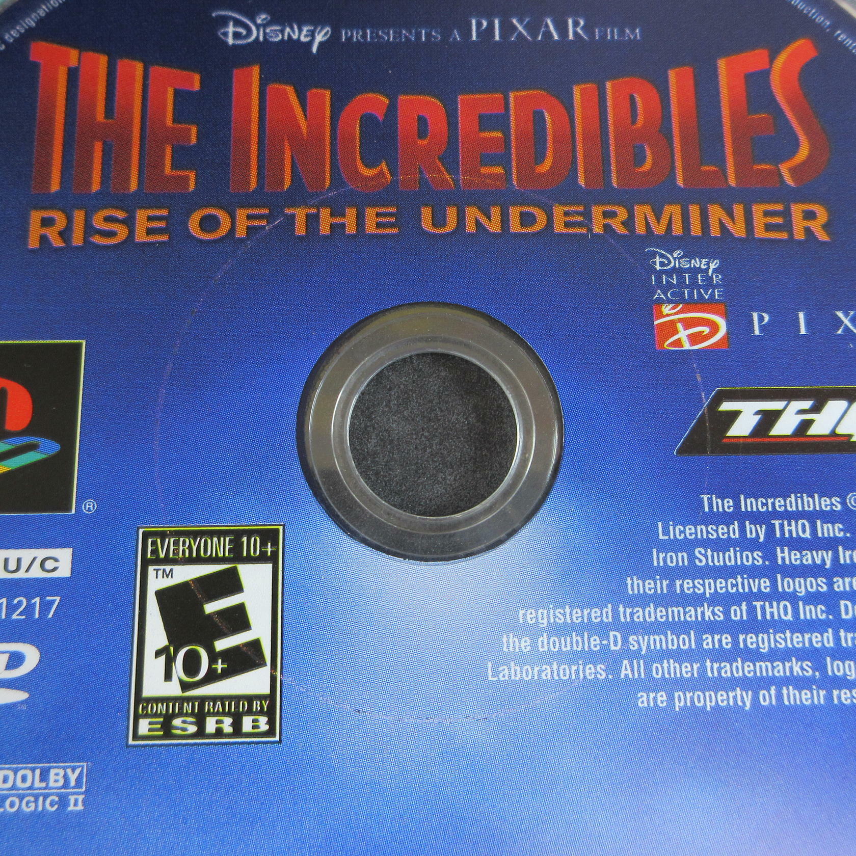 The Incredibles 2 Rise of the Underminer AD/DD/NM - Very Good
