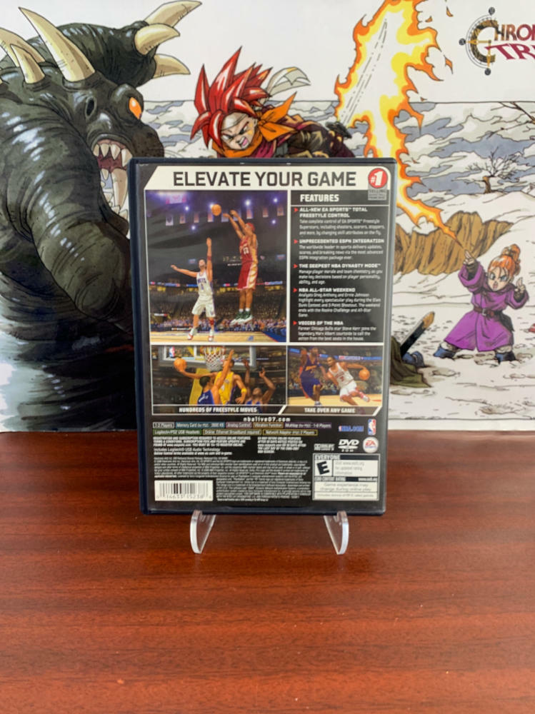 NBA Live 07 PS2 PlayStation 2 DD/NM - Very Good