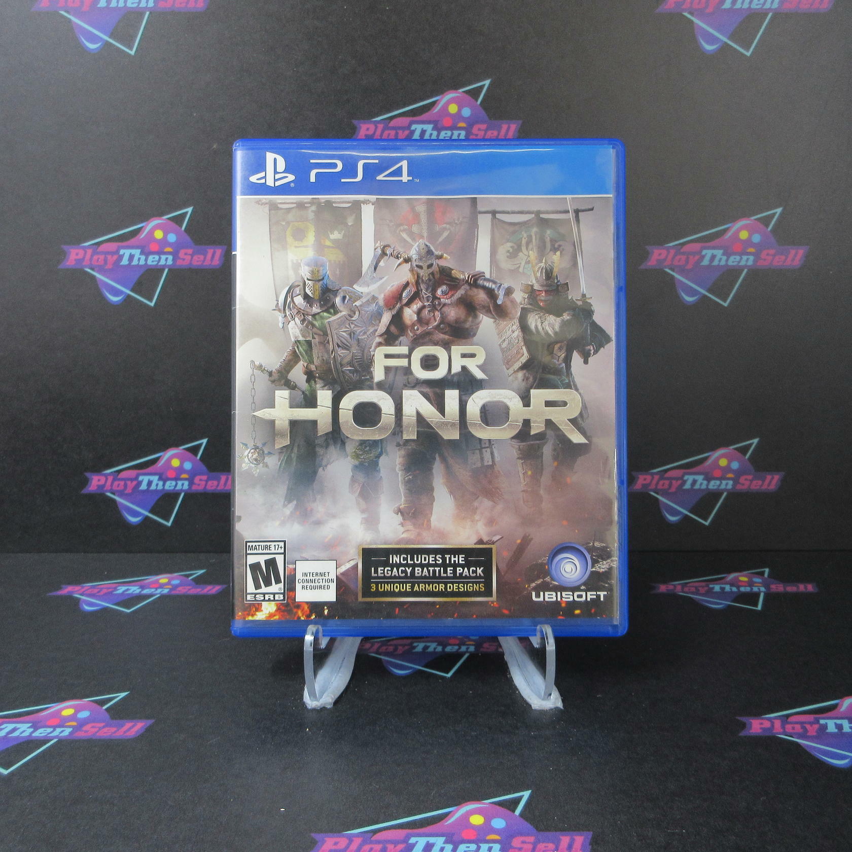For Honor PS4 PlayStation 4 AD/DD Complete CIB - Very Good