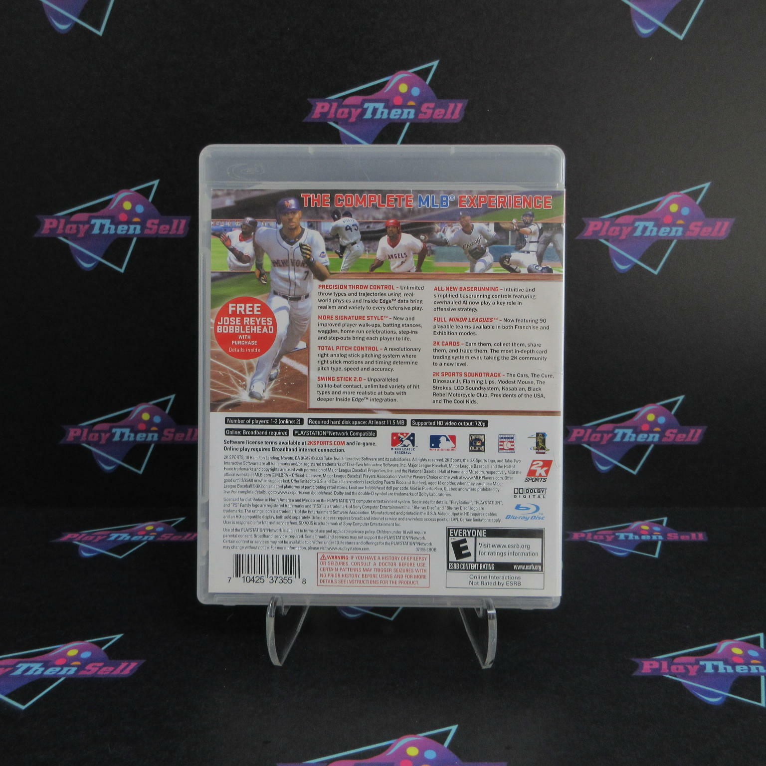 Major League Baseball 2K8 PS3 PlayStation 3 - Very Good