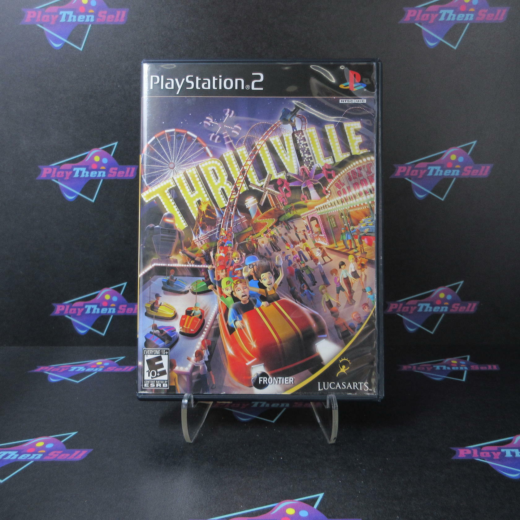 Thrillville PS2  PlayStation 2 Black Label - Like New