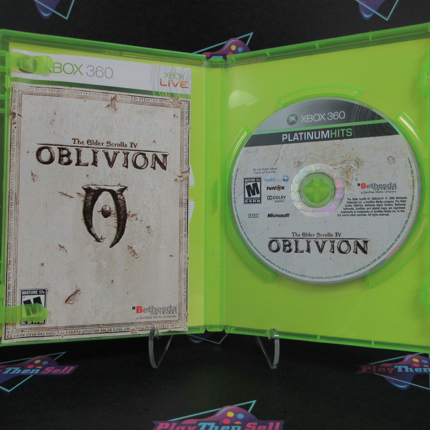 The Elder Scrolls IV Oblivion PH Xbox 360 AD - Very Good