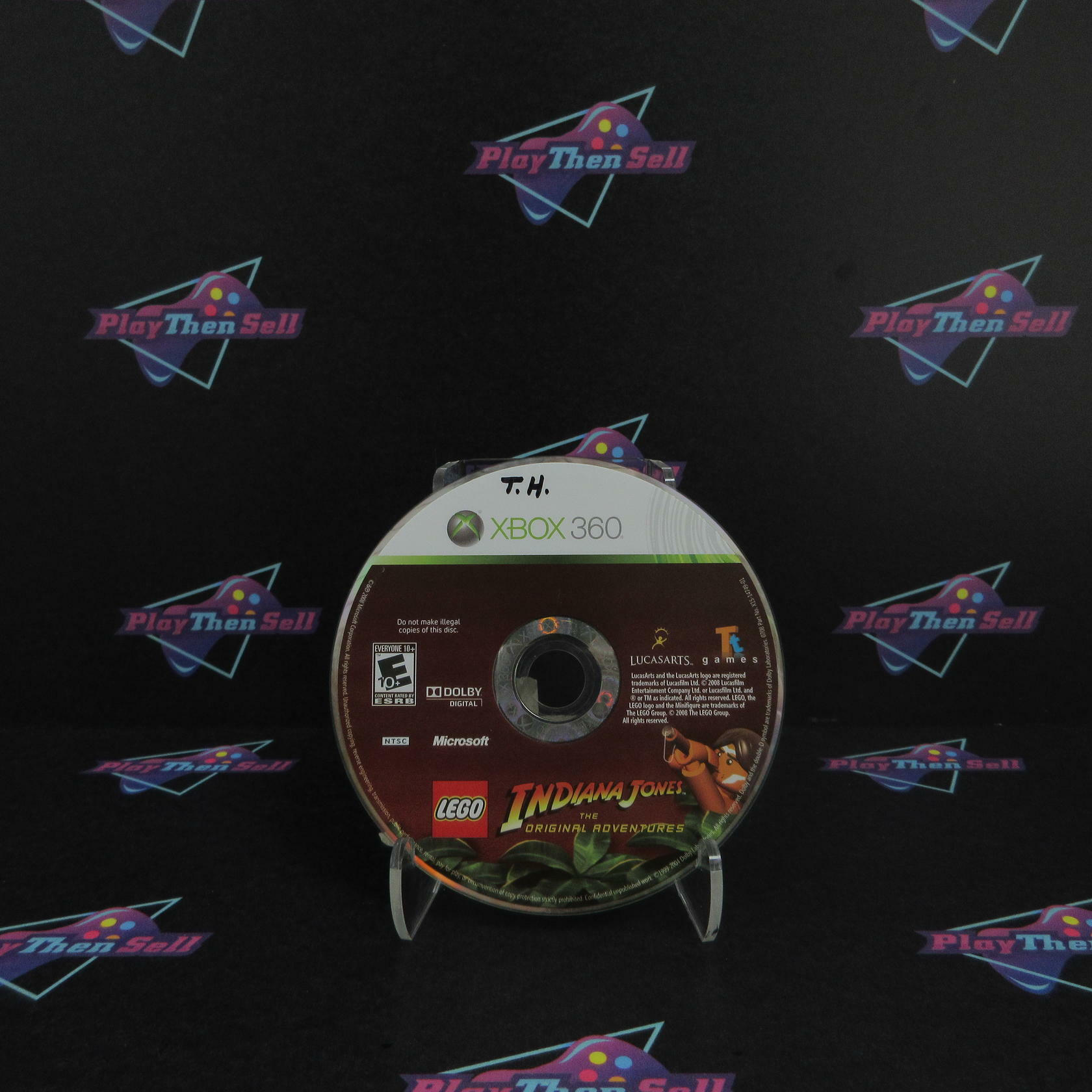 Lego Indiana Jones The Original Adventures Xbox 360 Loose Disc - Acceptable