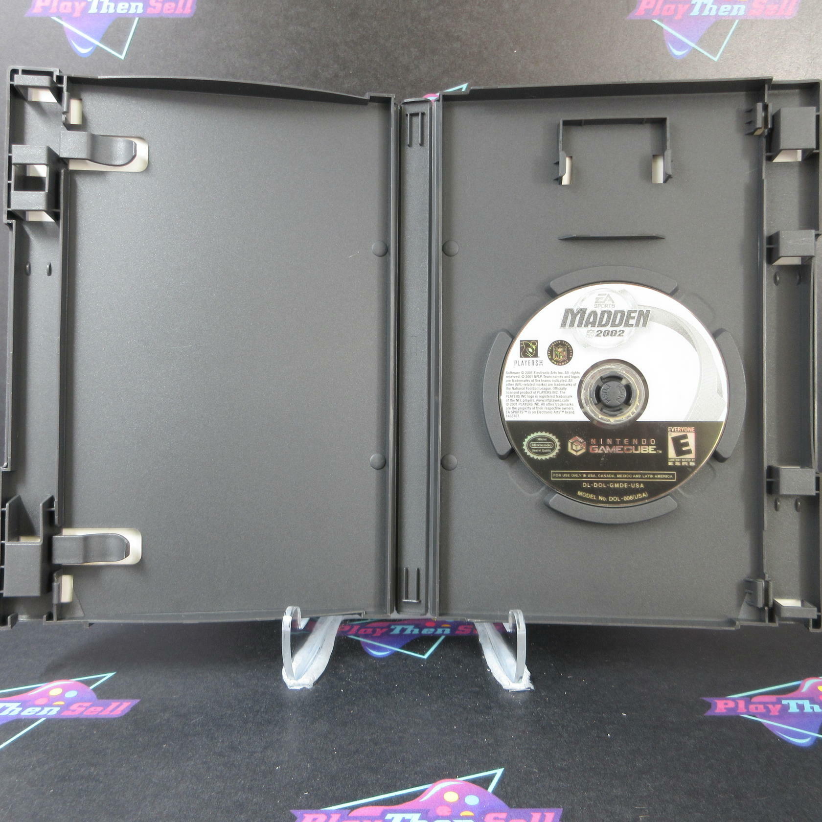 Madden NFL 2002 Nintendo GameCube AD Complete CIB - Very Good