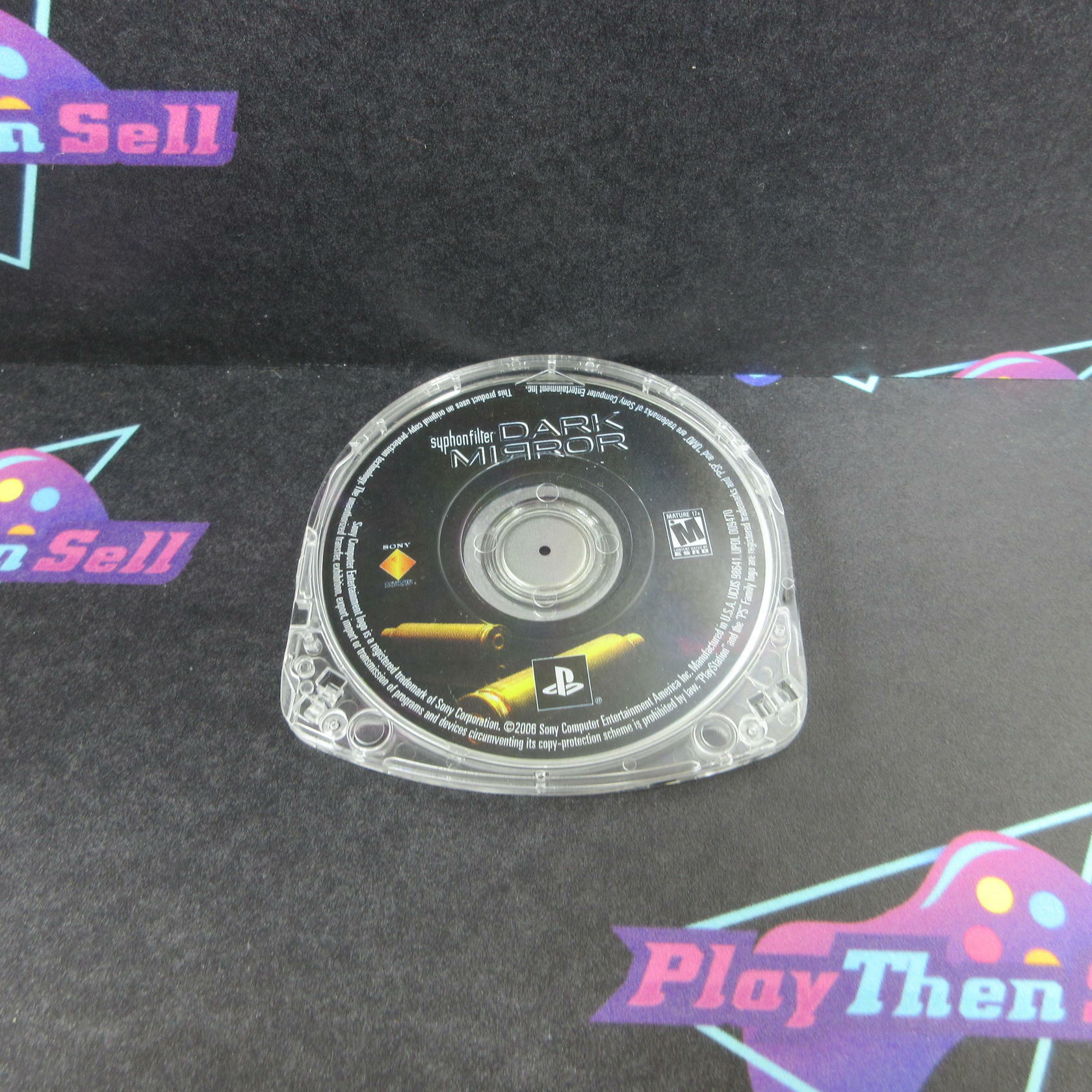 Syphon Filter Dark Mirror Clear UMD Sony PSP Loose Disc - Acceptable