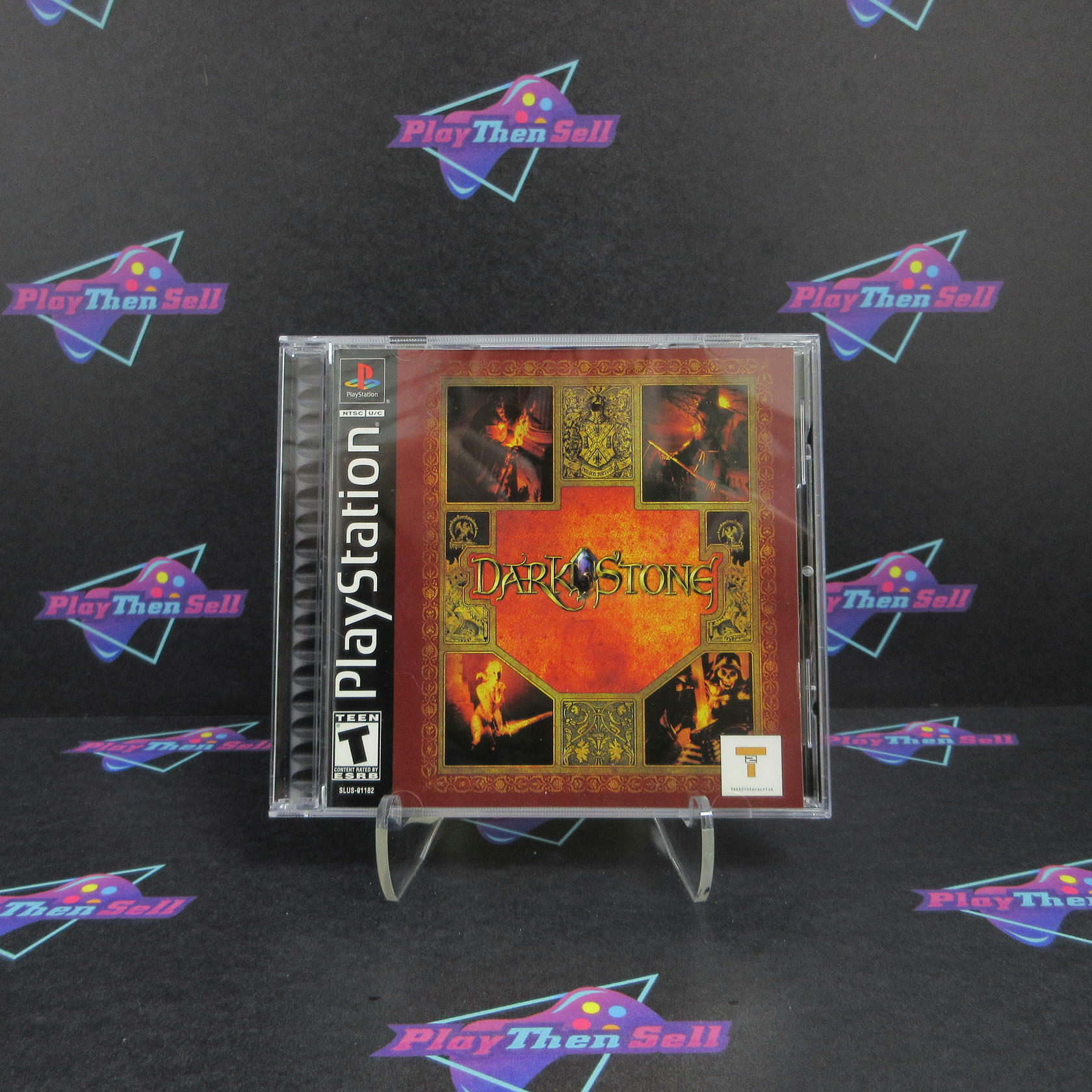 Dark Stone PS1 PlayStation 1 - Like New