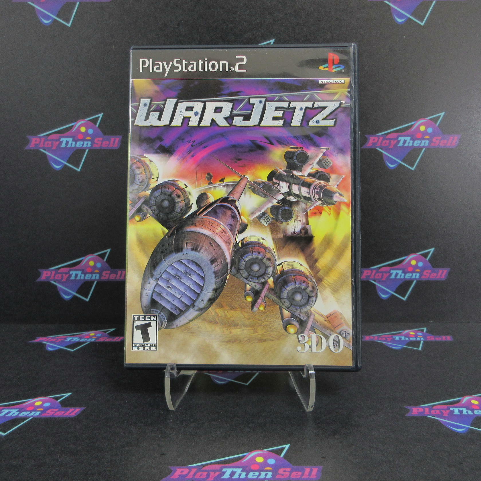 War Jetz PS2 PlayStation 2 + Reg Card - Like New
