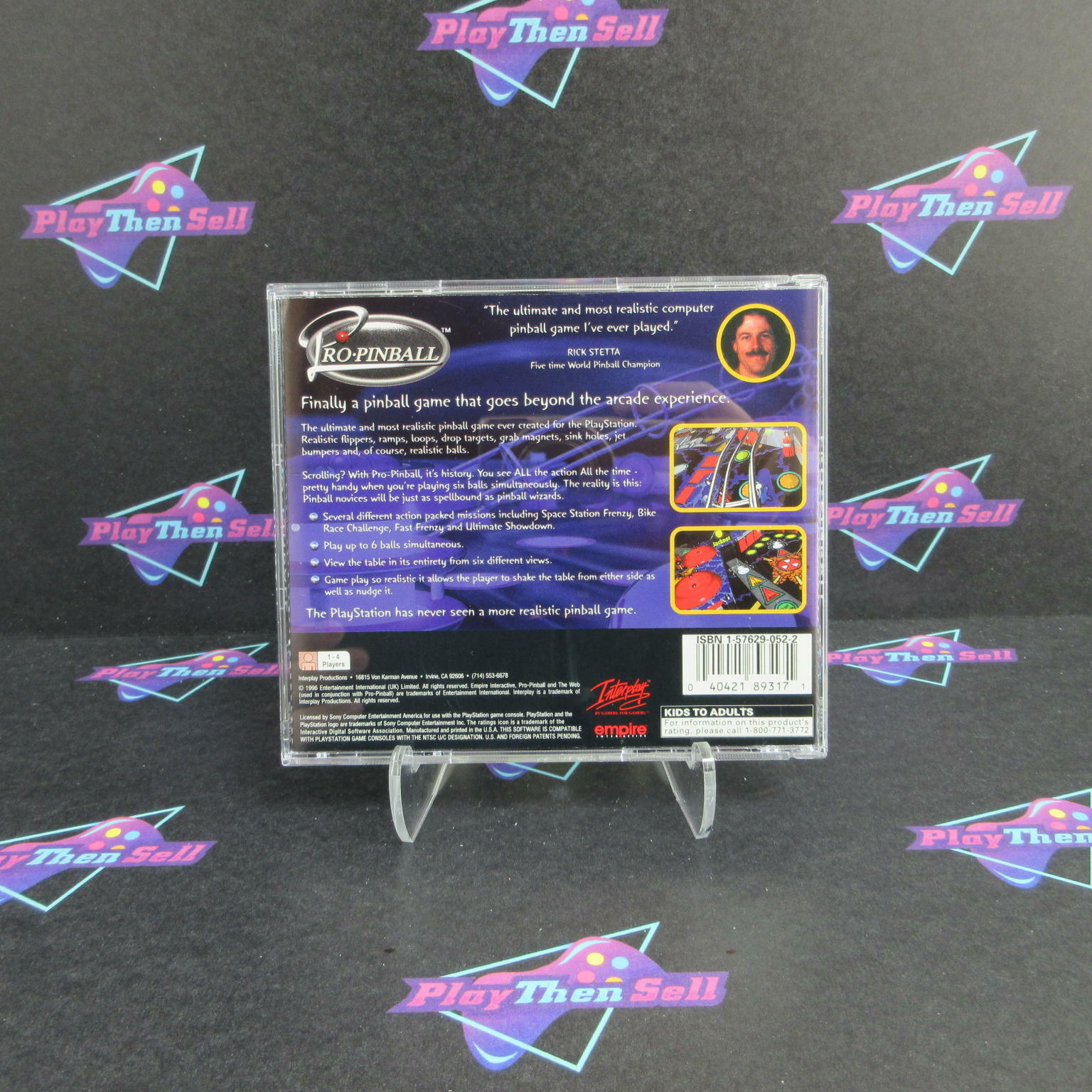 Pro Pinball Ultimate 3D PS1 PlayStation 1 Complete - Excellent