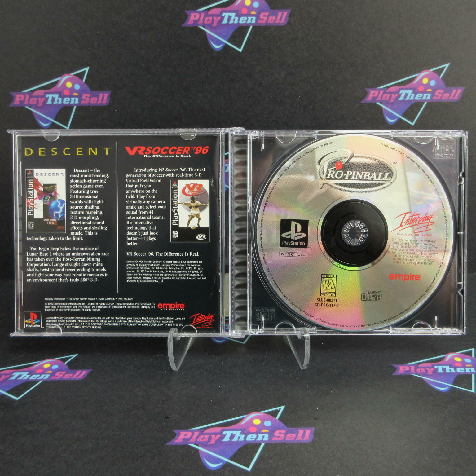 Pro Pinball Ultimate 3D PS1 PlayStation 1 Complete - Excellent