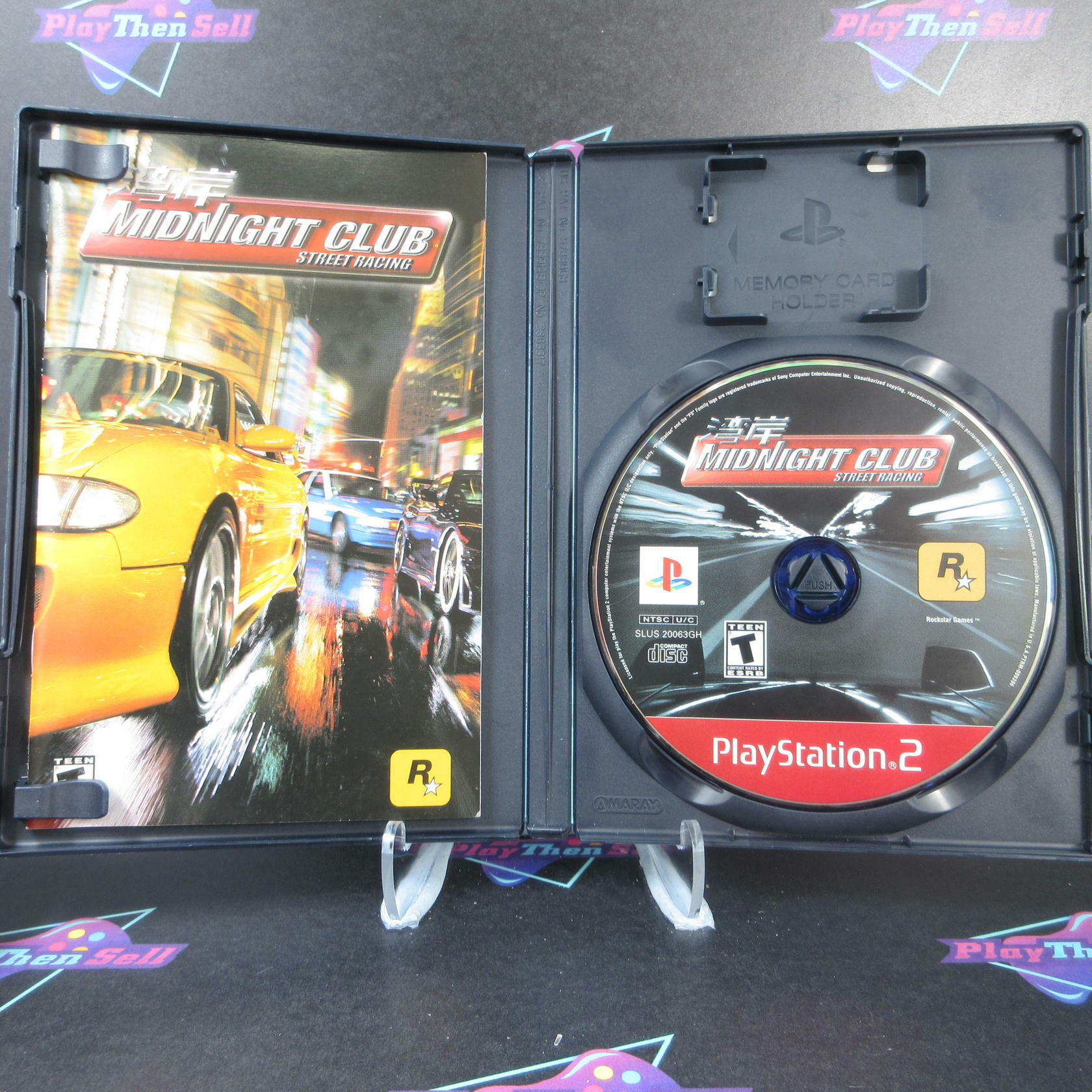 Midnight Club Street Racing Greatest Hits PS2 PlayStation 2 AD Complete CIB - Very Good