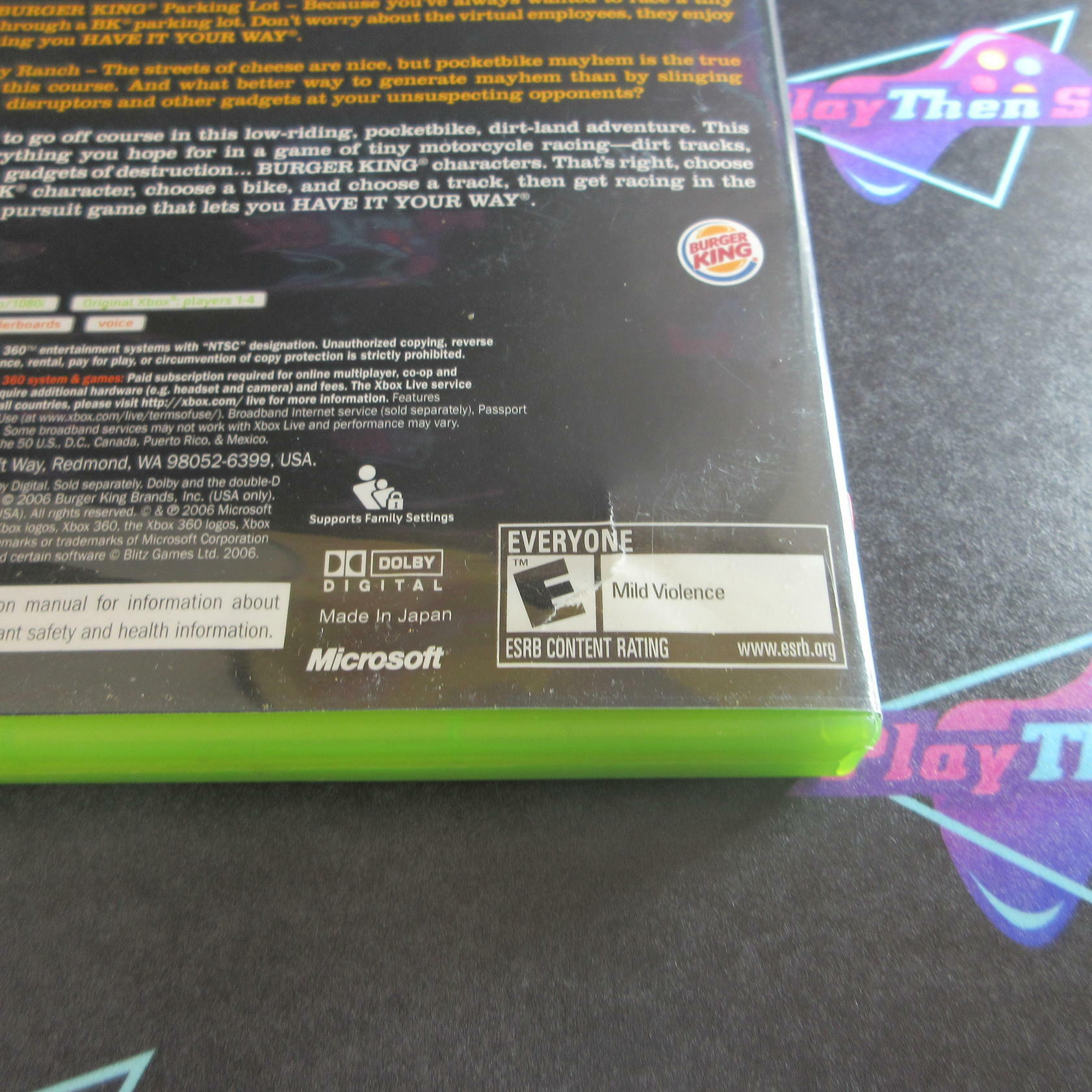 Pocket Bike Racer Xbox AD Complete CIB - Very Good