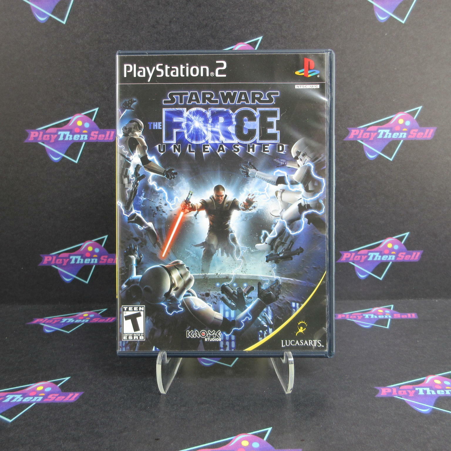 Star Wars The Force Unleashed PS2 PlayStation 2 - Like New