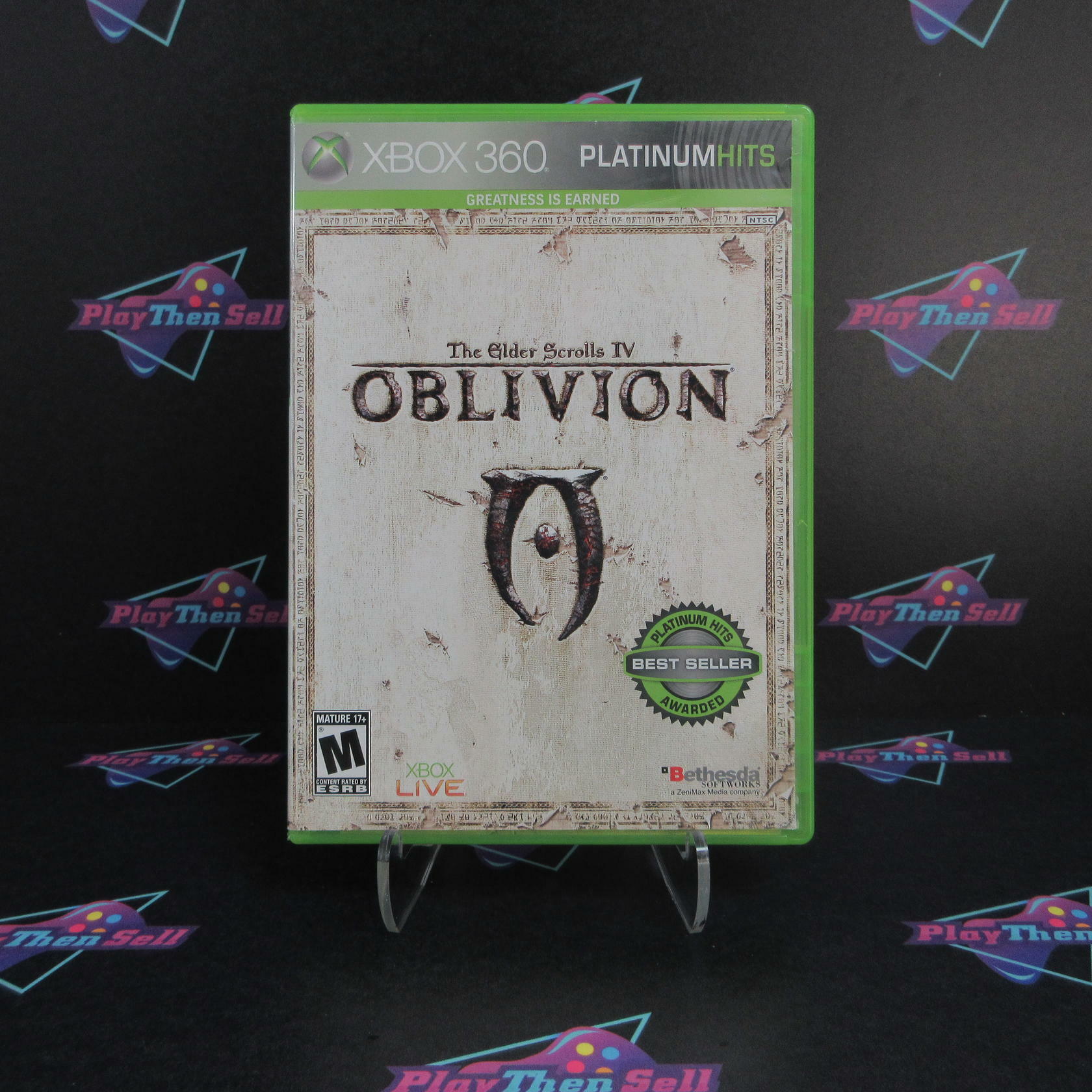 The Elder Scrolls IV Oblivion PH Xbox 360 AD - Very Good
