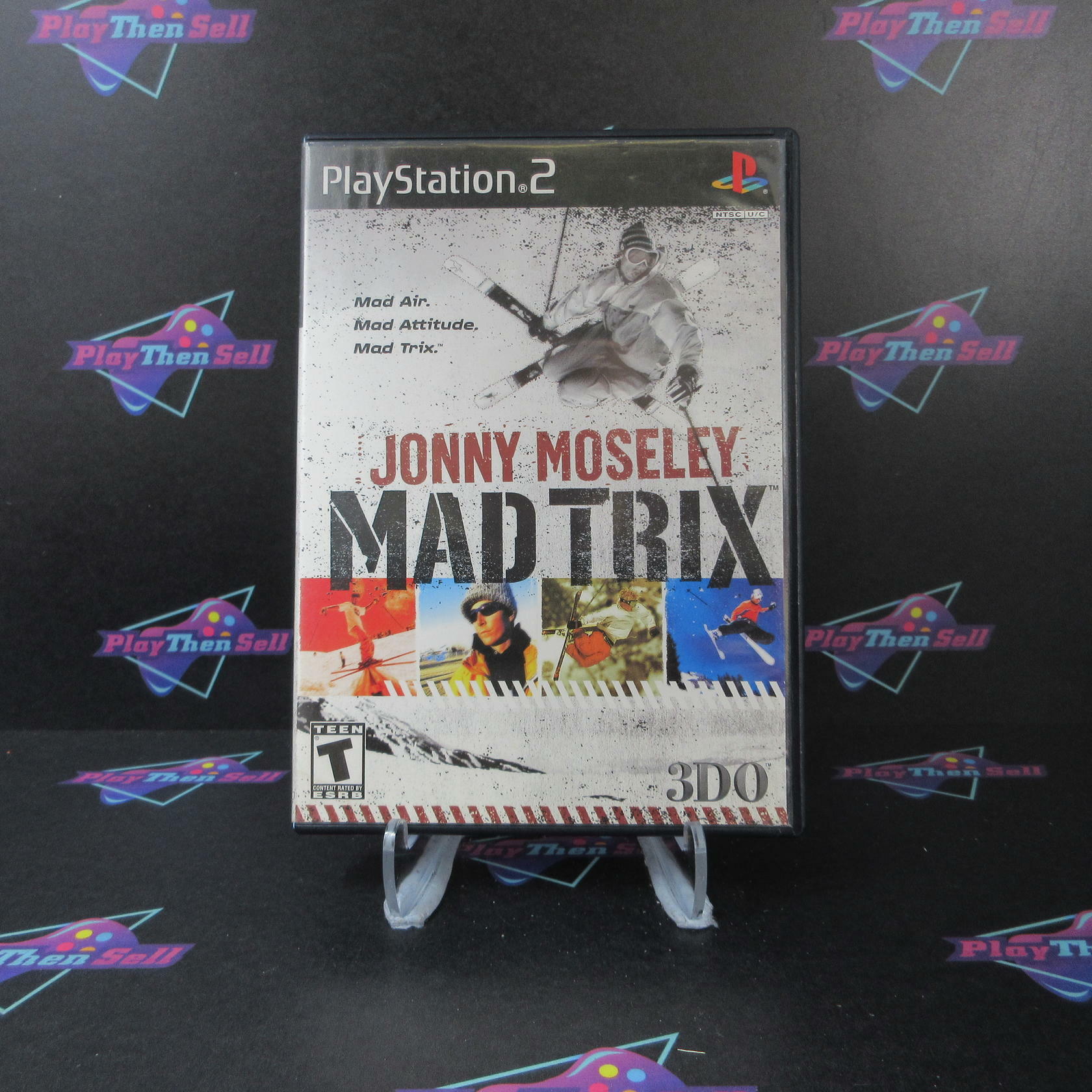 Jonny Moseley Mad Trix + Reg Card PS2 PlayStation 2 DD Complete CIB - Very Good