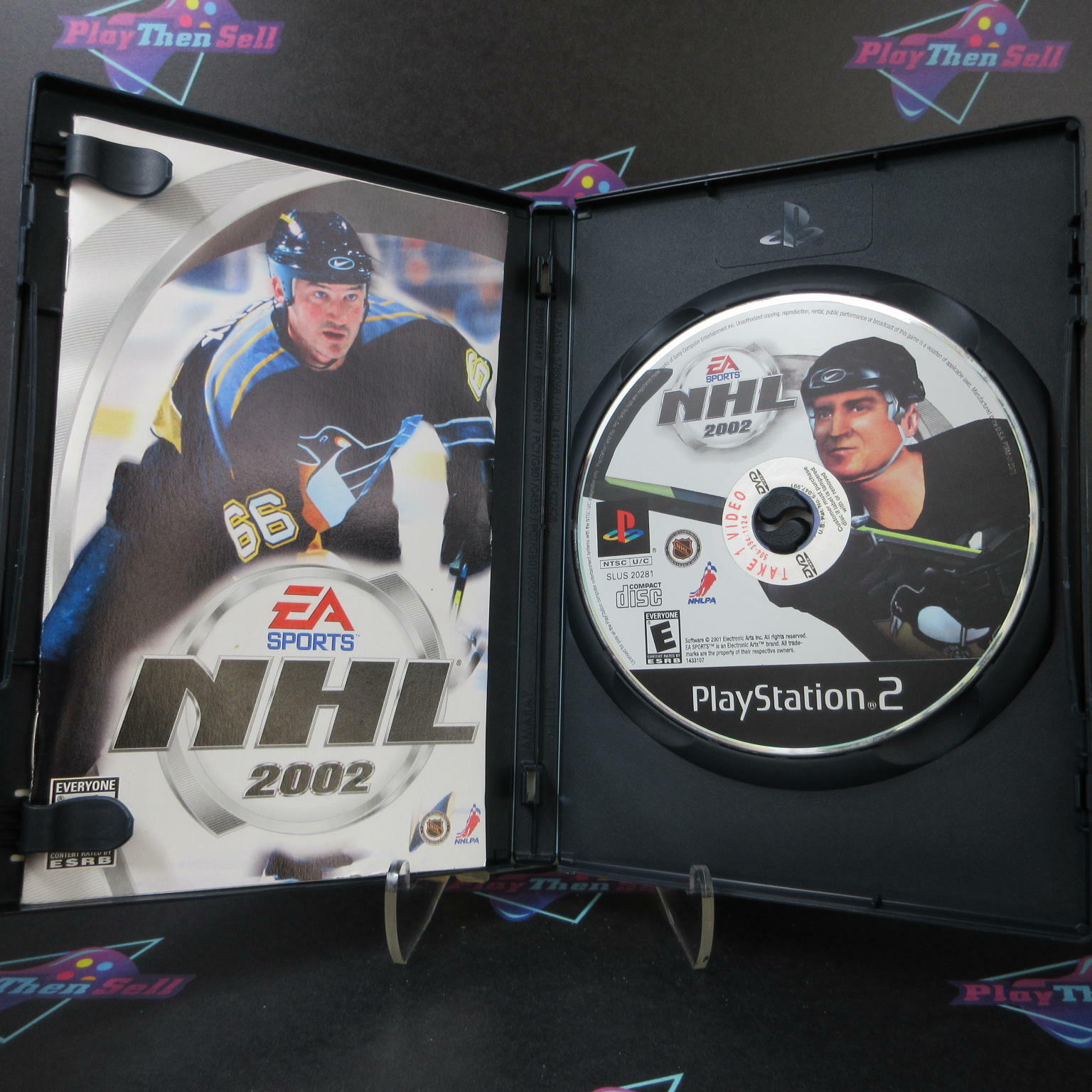 NHL 2002 PS2 PlayStation 2 AD/DD - Very Good