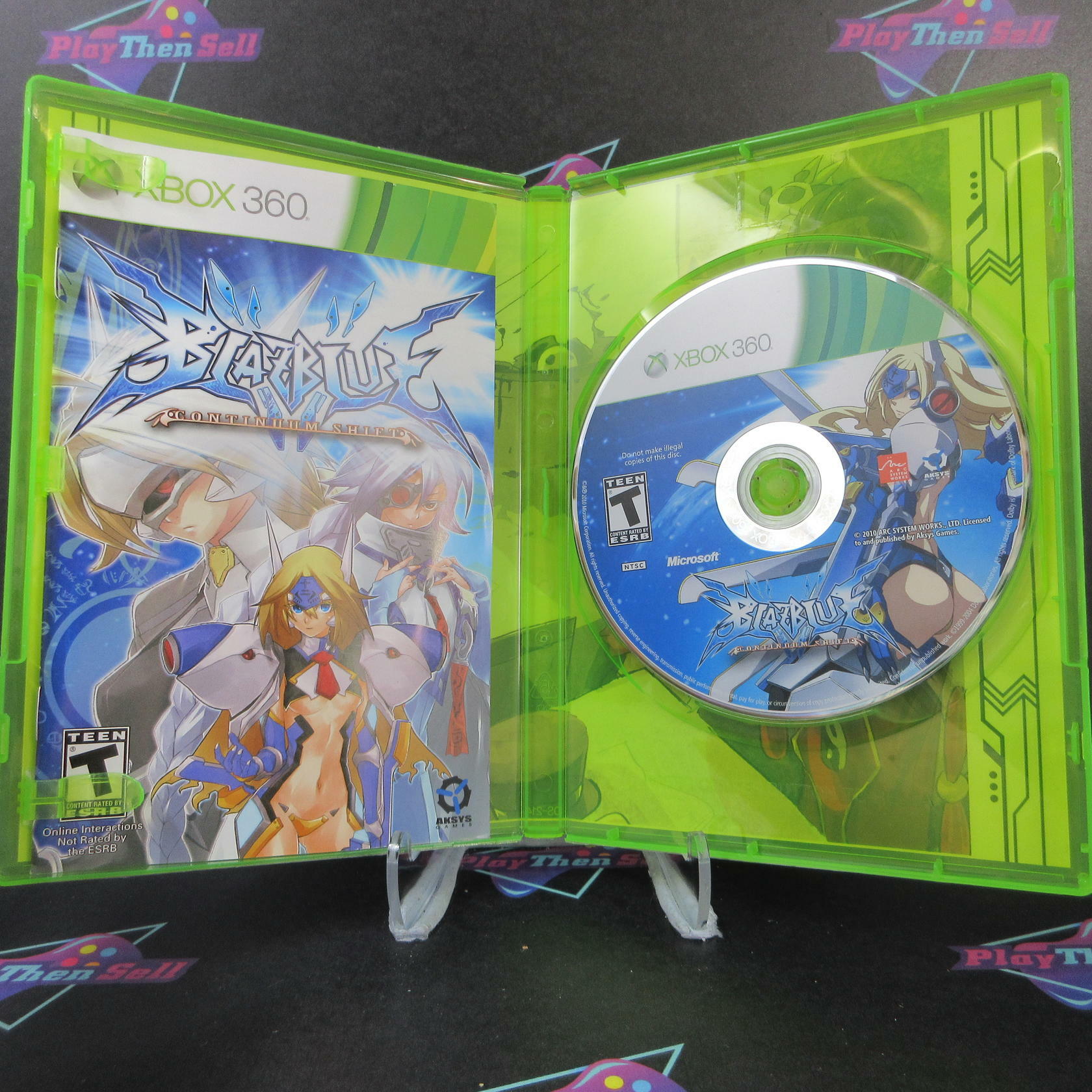 Blazblue Continuum Shift Xbox 360 - Like New