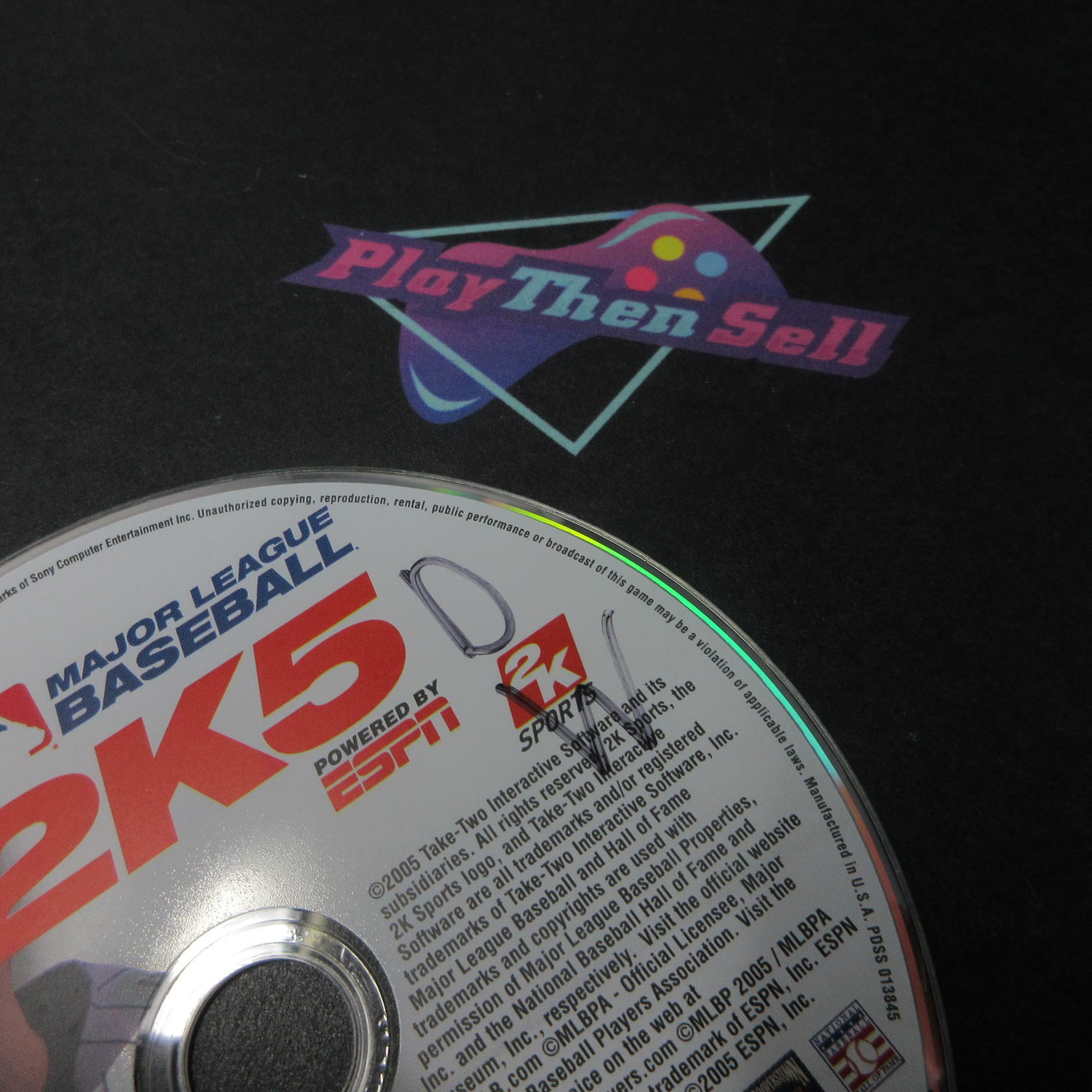 MLB 2K5 PS2 PlayStation 2 AD/DD Complete CIB - Very Good