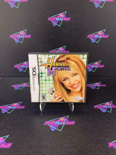 Hannah Montana Nintendo DS + Reg Card - Like New