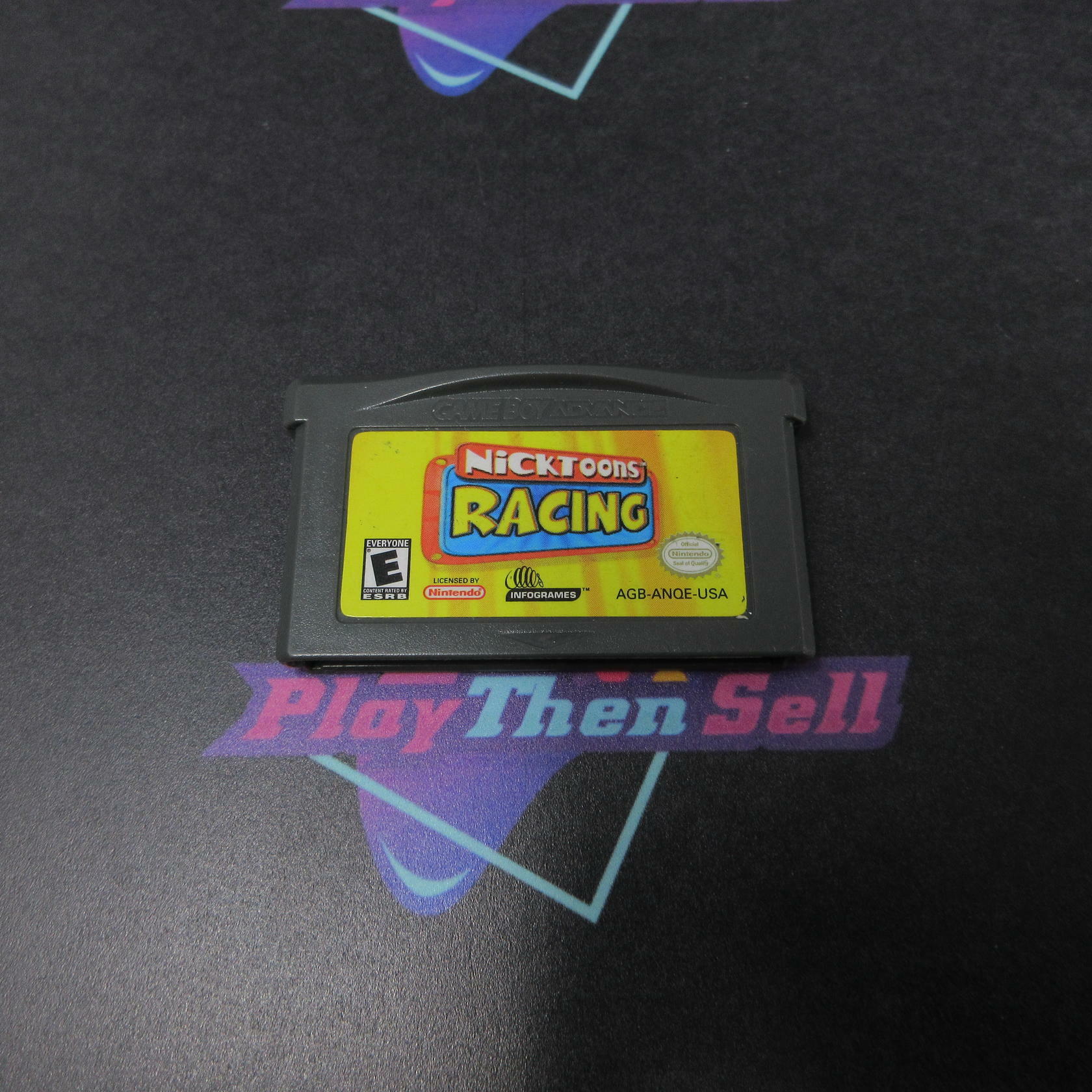 Nicktoons Racing Nintendo Gameboy Advance GBA Cart Only - Very Good