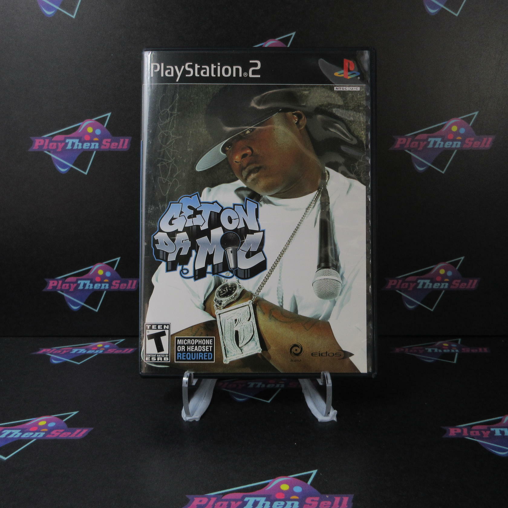 Get On Da Mic PS2 PlayStation 2 + Reg Card - Like New