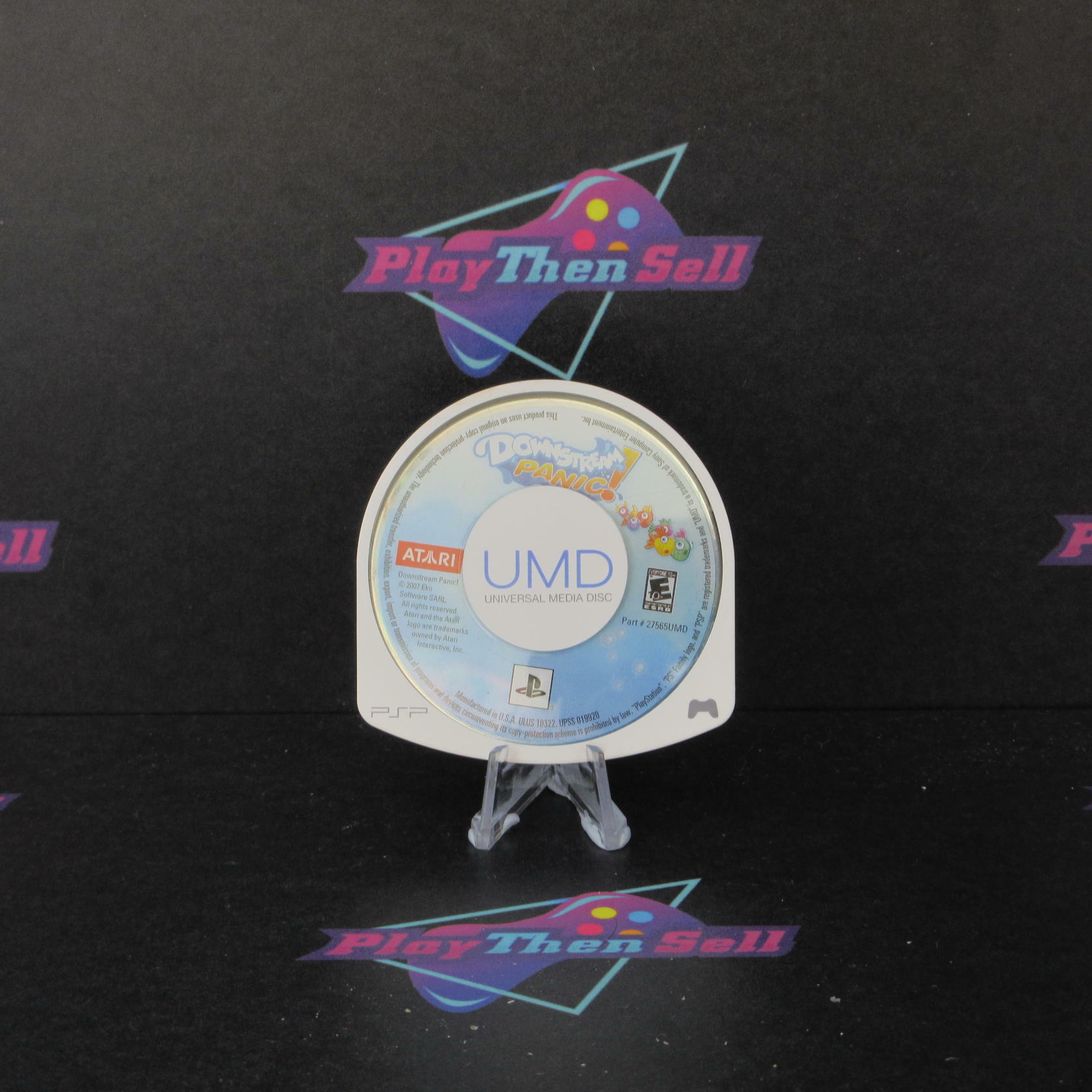 Downstream Panic! - Sony PSP Disc Only Authentic / Tested - Very Good