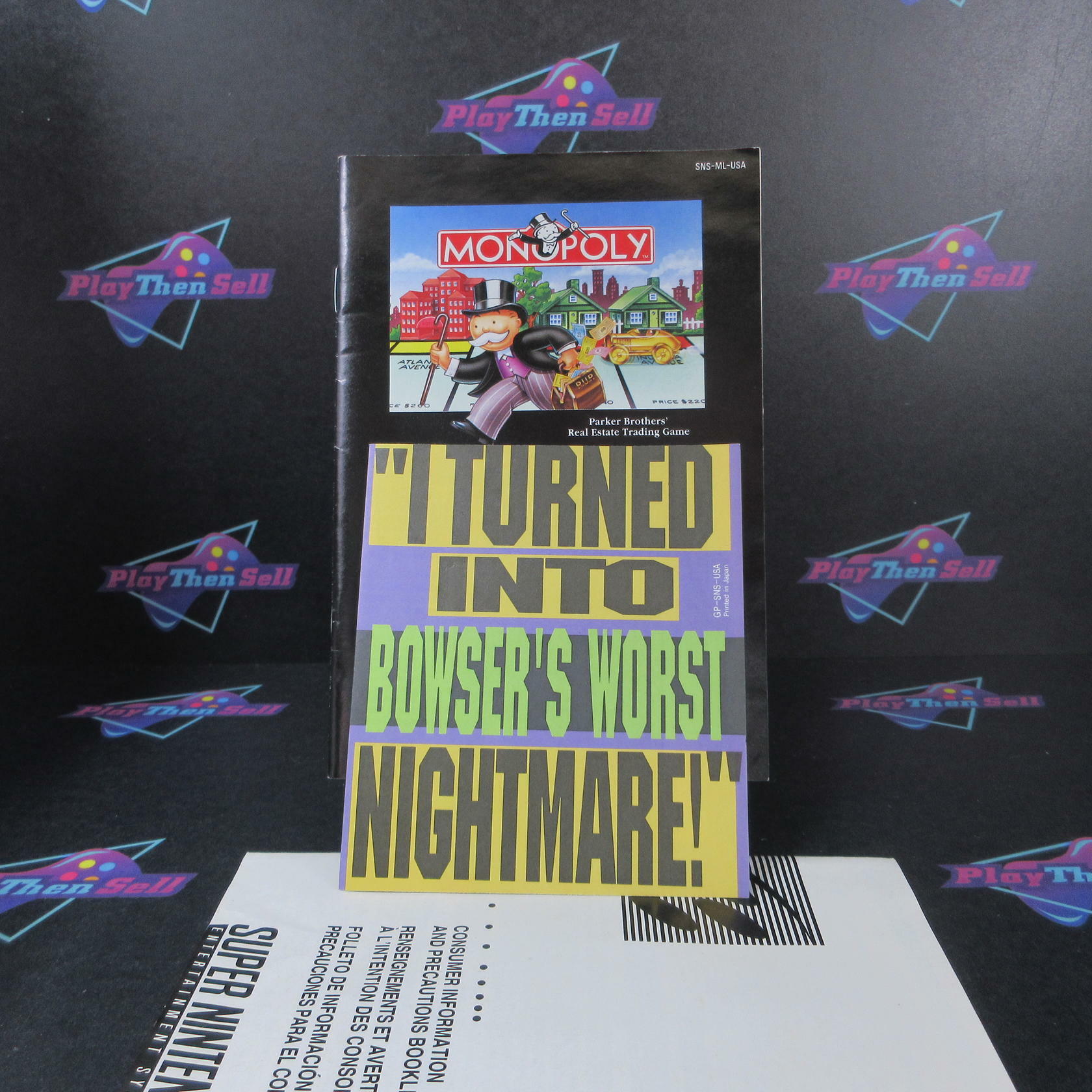 Monopoly Nintendo SNES Boxed Complete CIB - Very Good