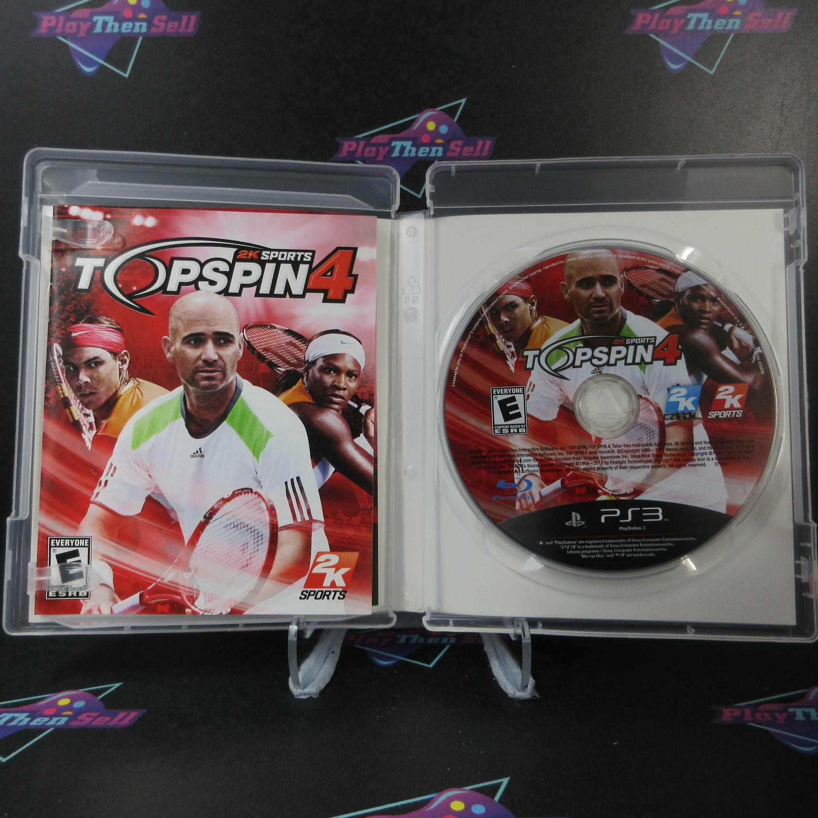 Top Spin 4 PS3 PlayStation 3 - Like New