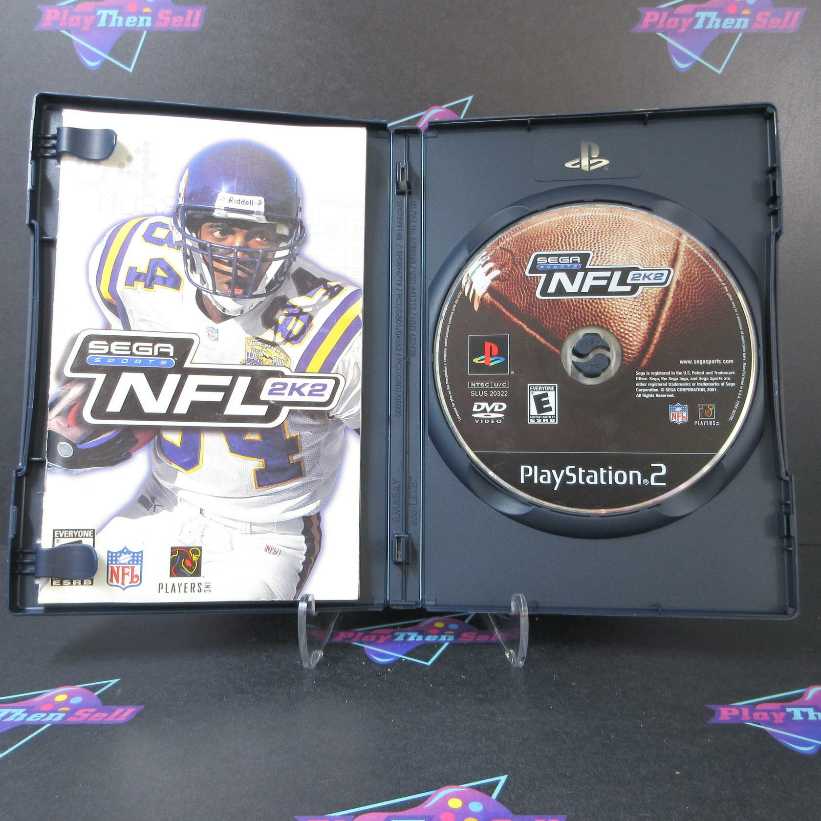 NFL 2K2 PS2 PlayStation 2 Complete - Very Good