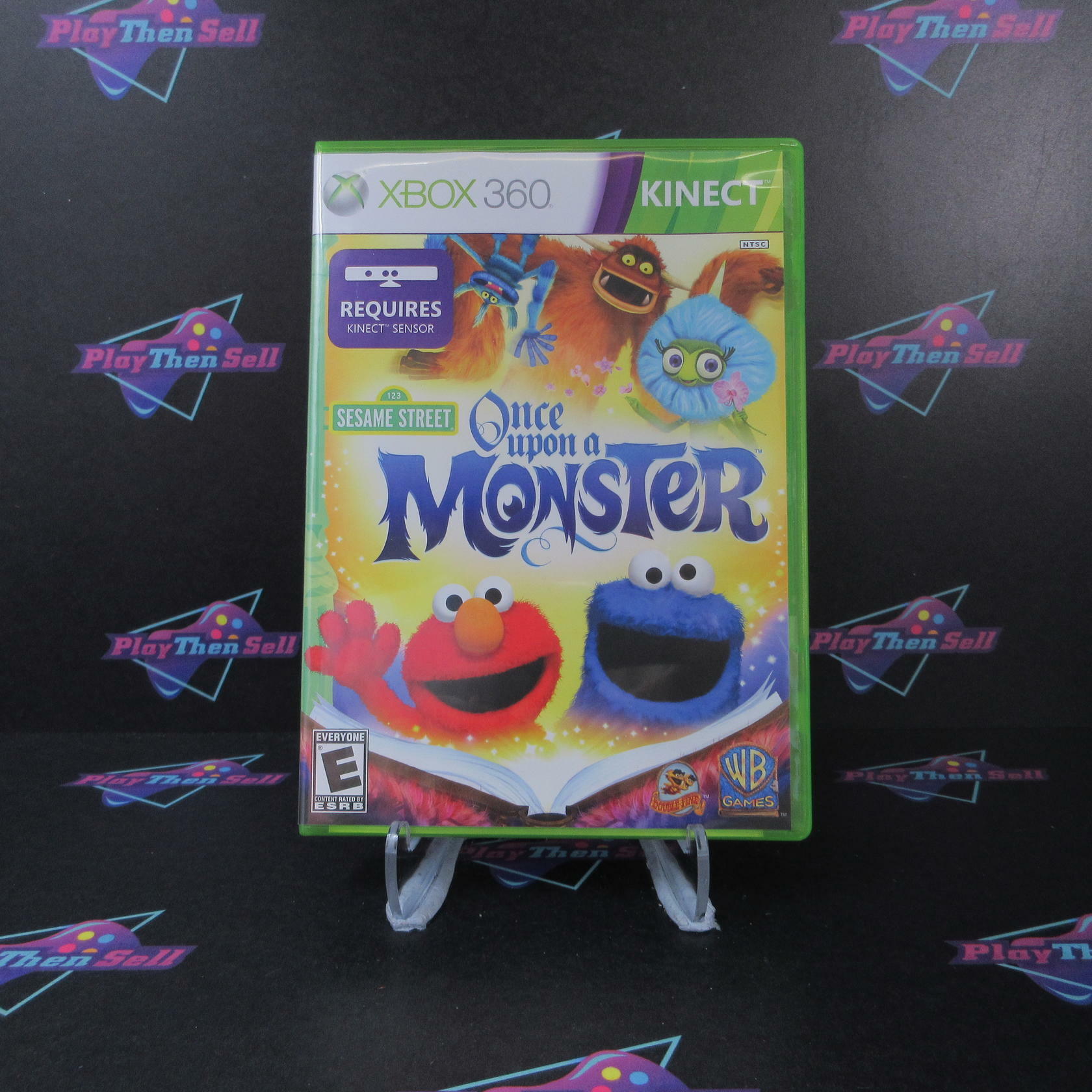 Sesame Street: Once Upon a Monster Xbox 360 + Kinect Gameplay Helper - AD - Very Good