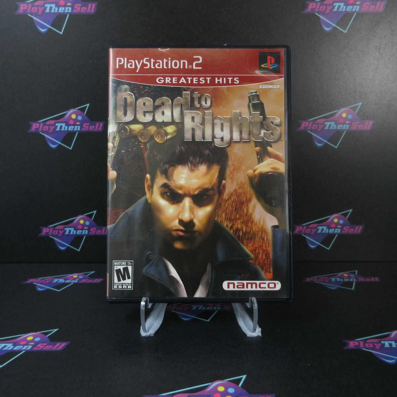 Dead to Rights Greatest Hits PS2 PlayStation 2 AD Complete CIB - Very Good