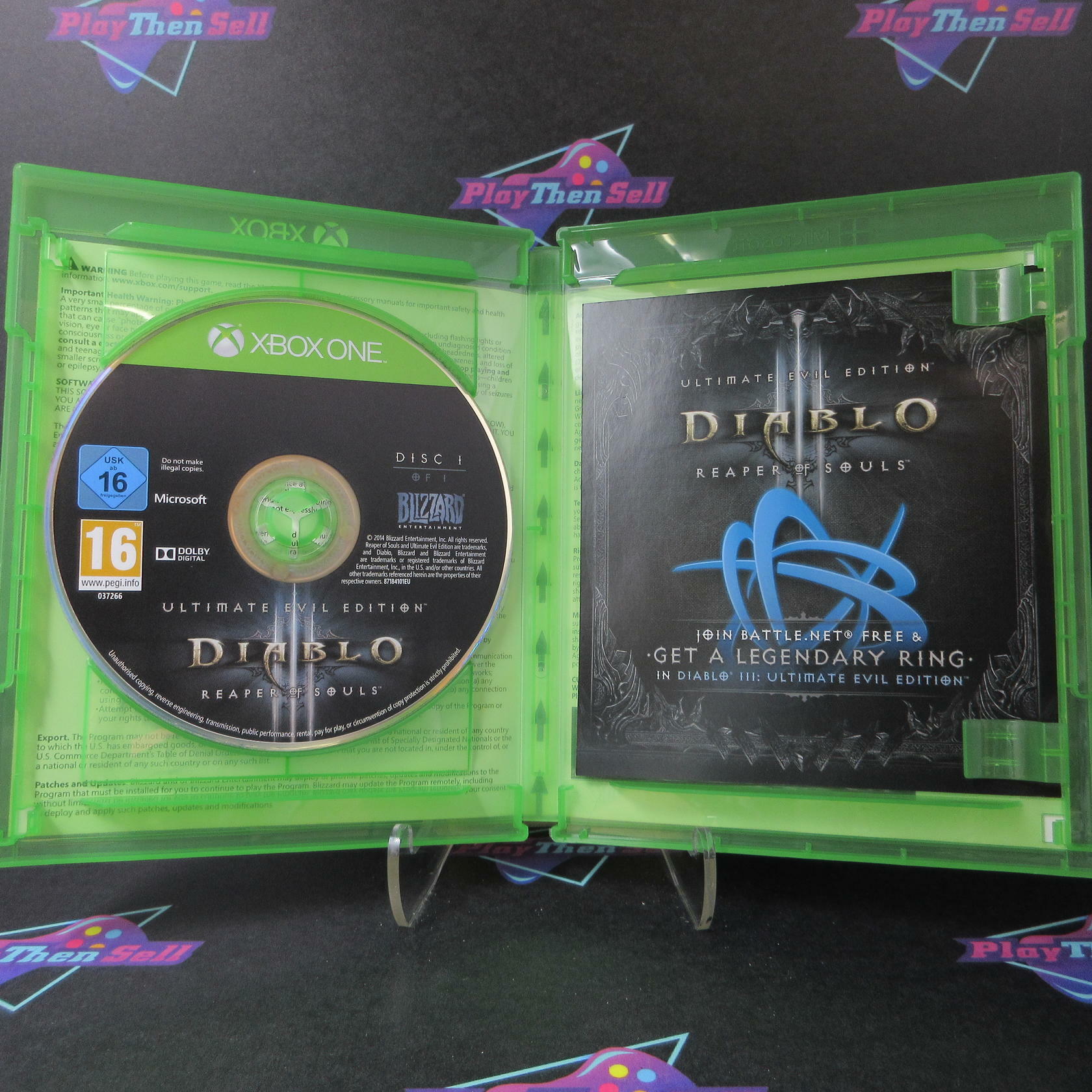 Diablo III Reaper of Souls Ultimate Evil Edition Pegi Xbox One AD - Very Good