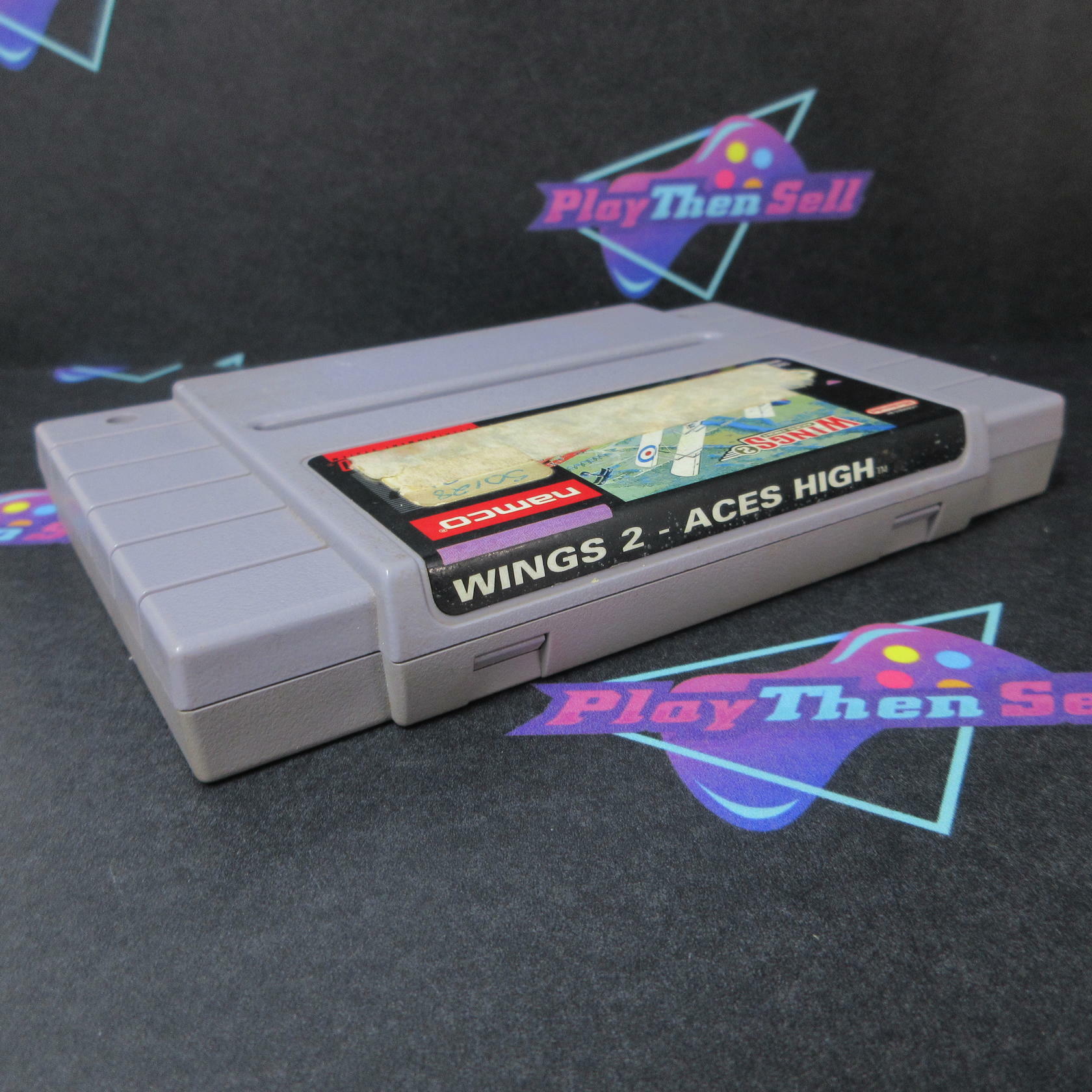 Wings 2 Aces High Super Nintendo SNES Cart Only AD Authentic / Tested - Very Good