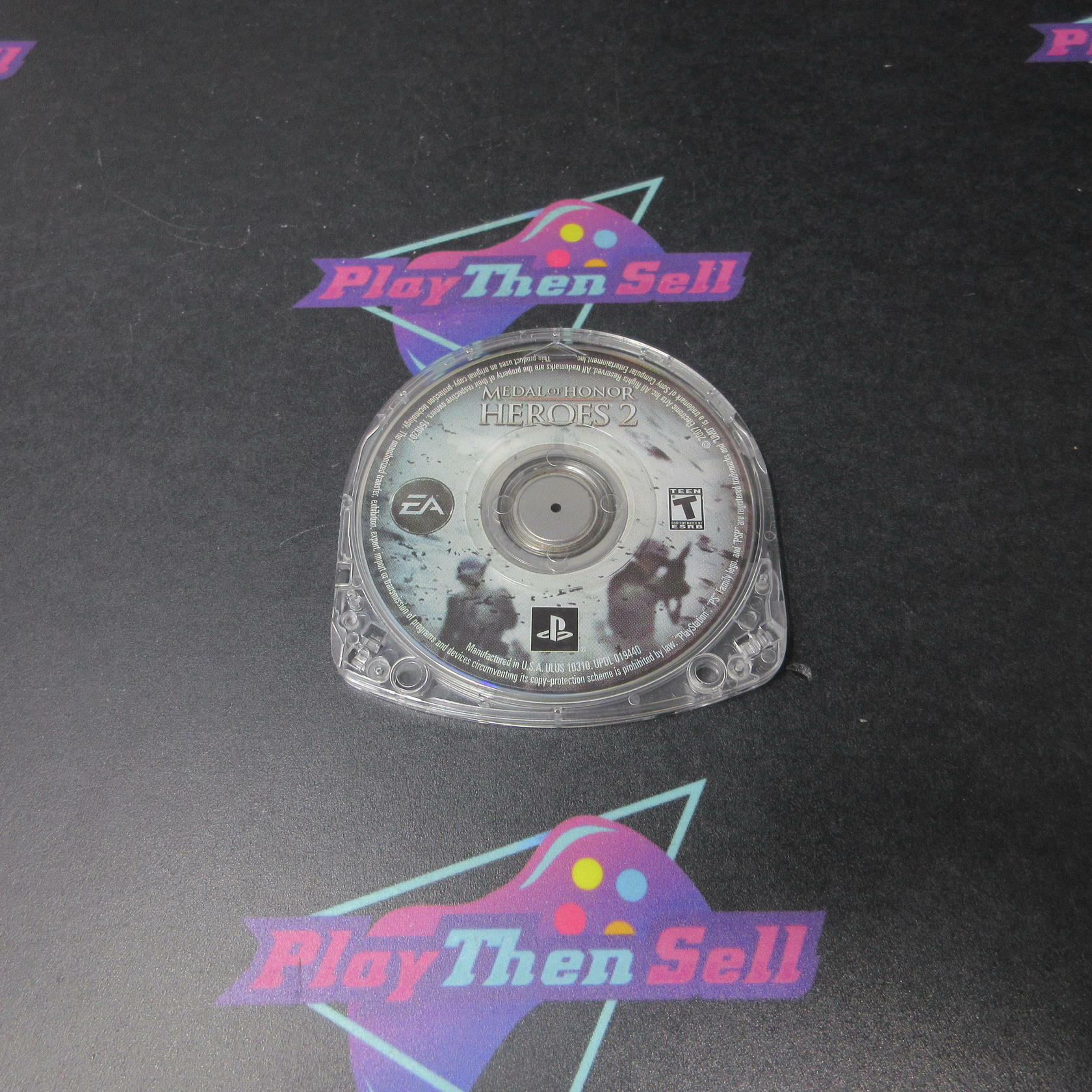 Medal of Honor Heroes 2 Clear UMD Sony PSP Disc Only - Very Good