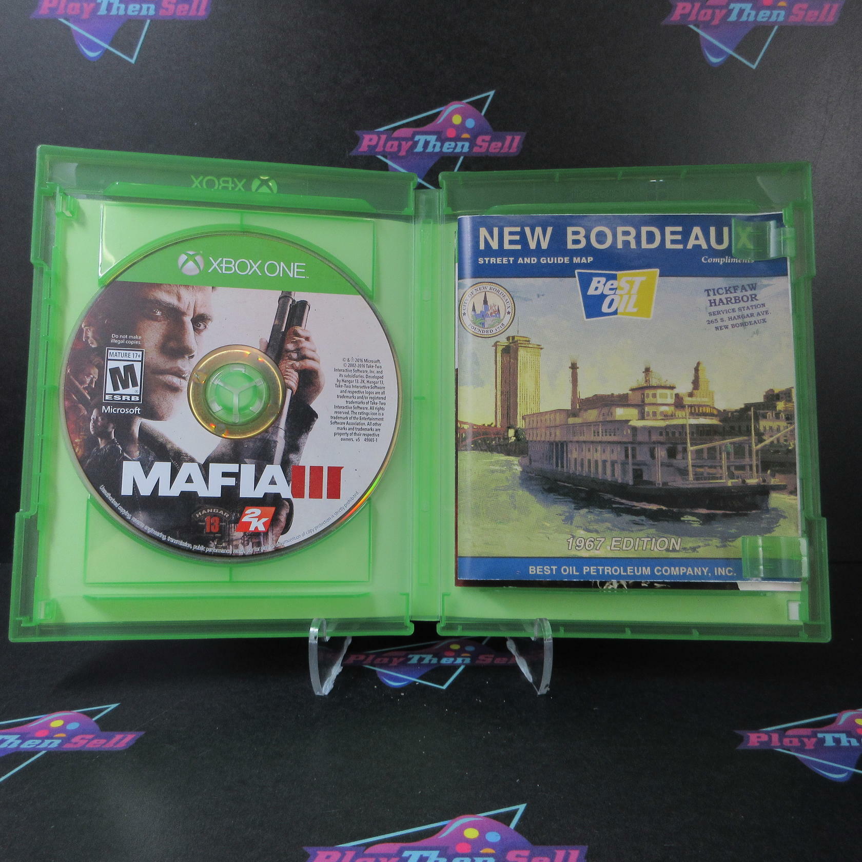 Mafia III Xbox One + Poster - Like New