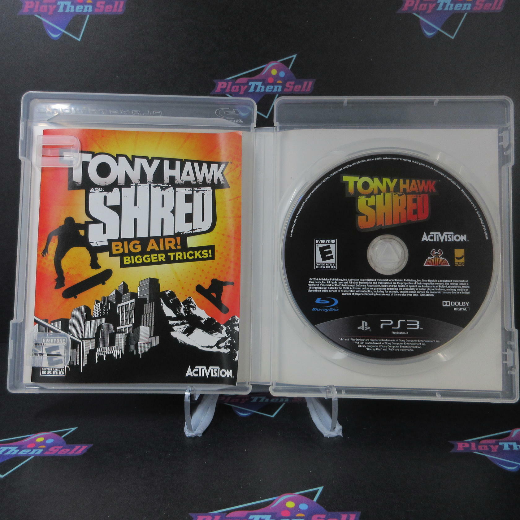 Tony Hawk Shred PS3 Playstation 3 AD Complete CIB - Very Good