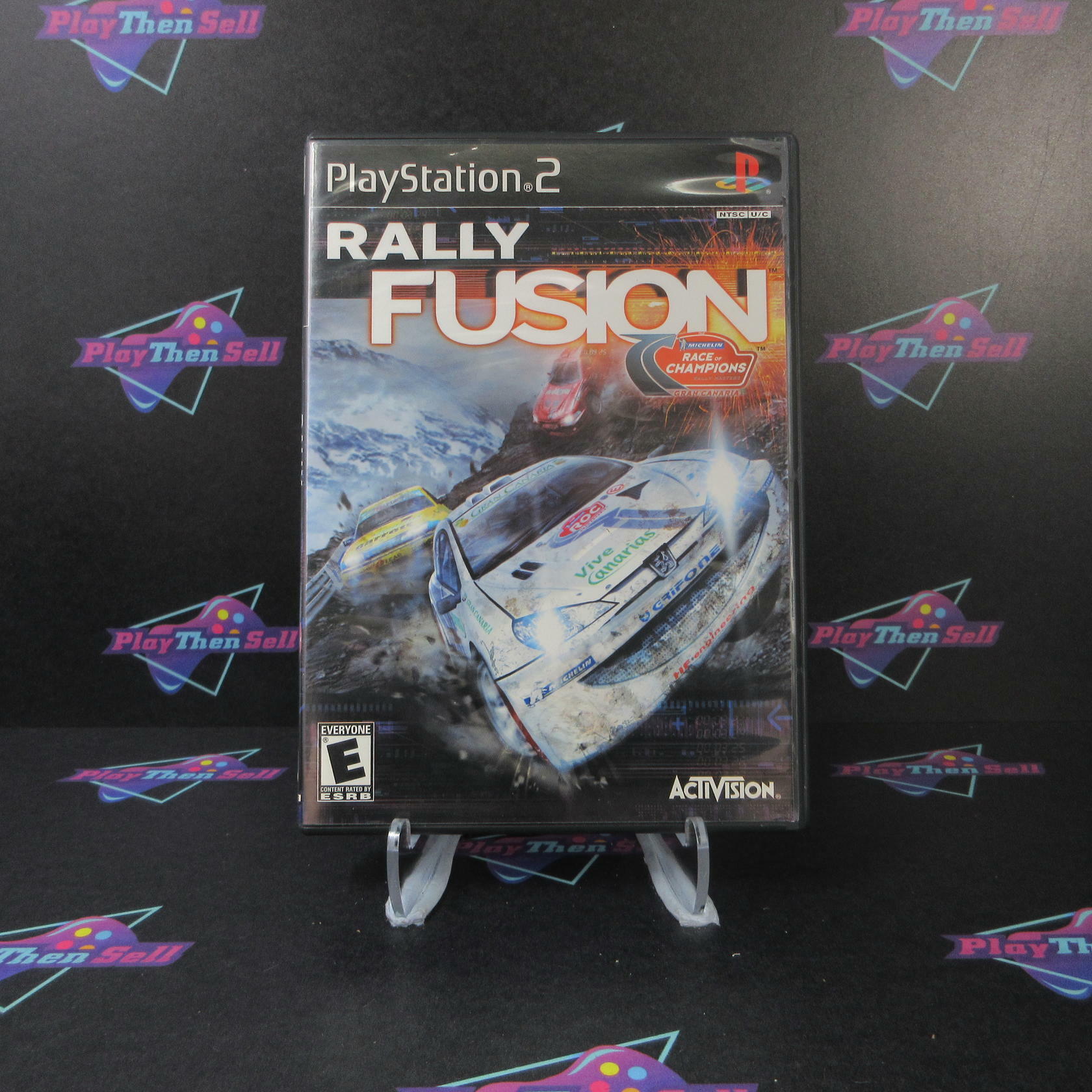 Rally Fusion Race of Champions PS2 PlayStation 2 + Reg Card - Like New
